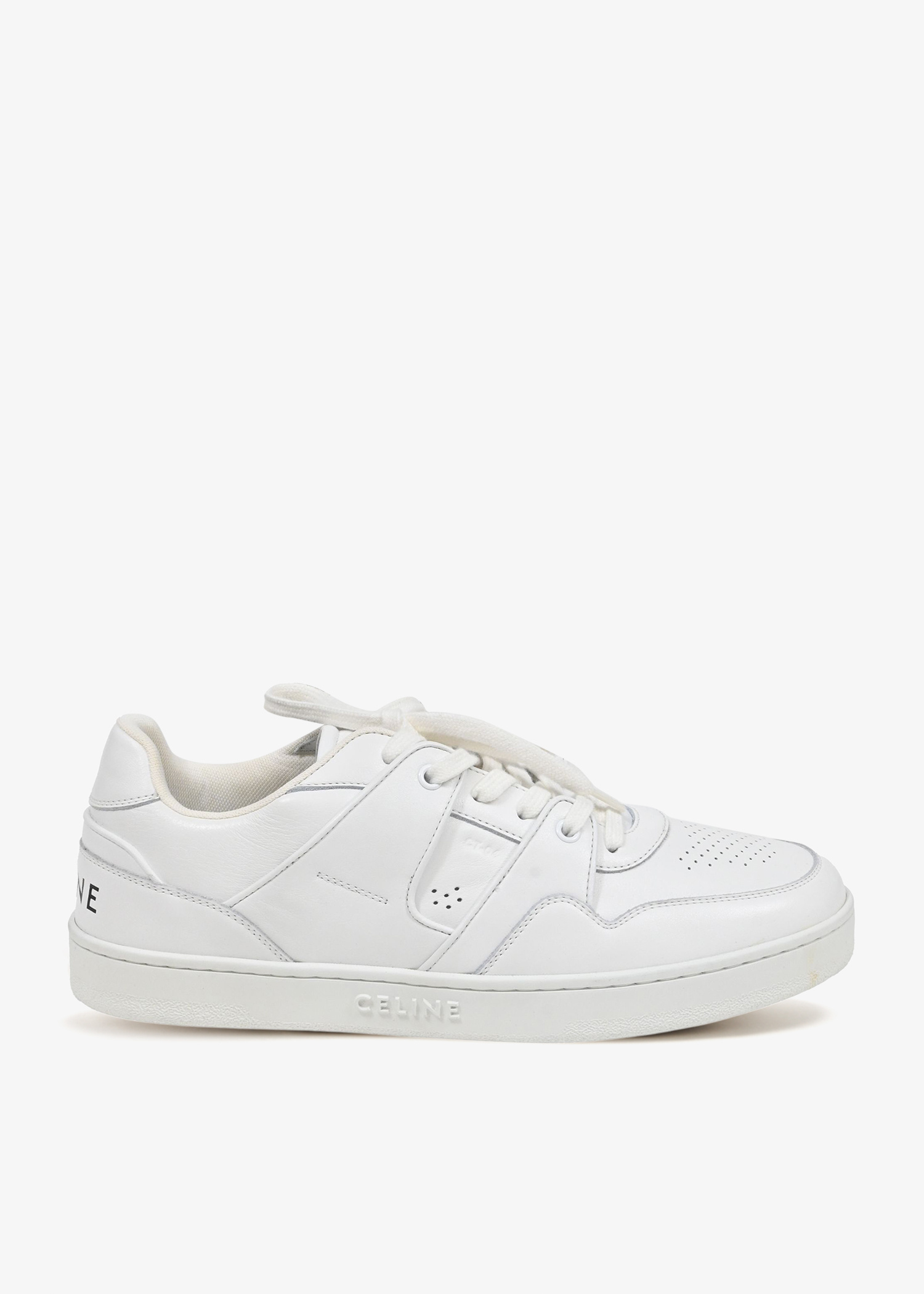 CELINE Pre-Loved CT-04 low top sneakers for Men - White in