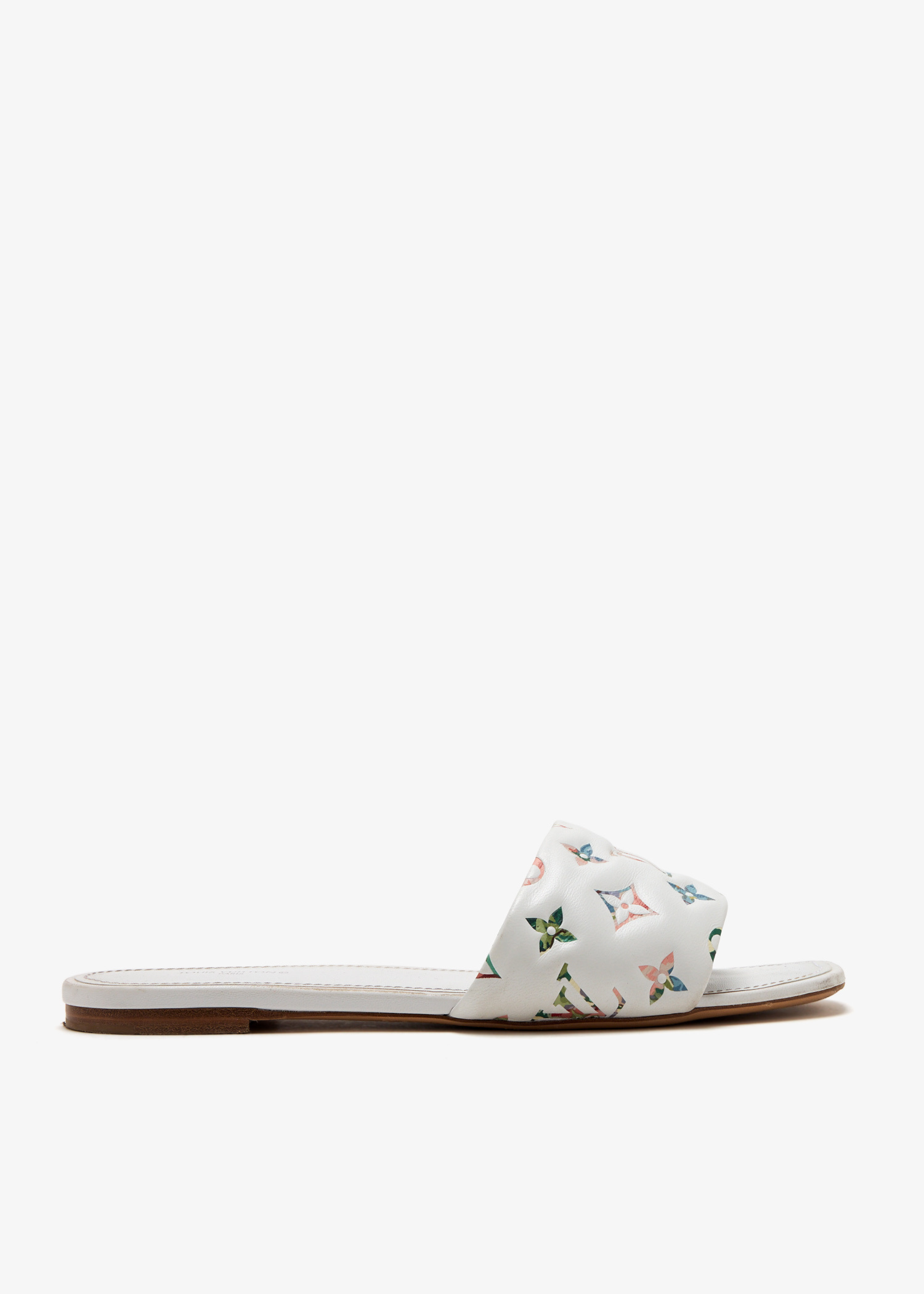 【再入荷】 x Pre-Loved Vuitton Louis Takashi sandals flat 6AM Murakami ハンドバッグ