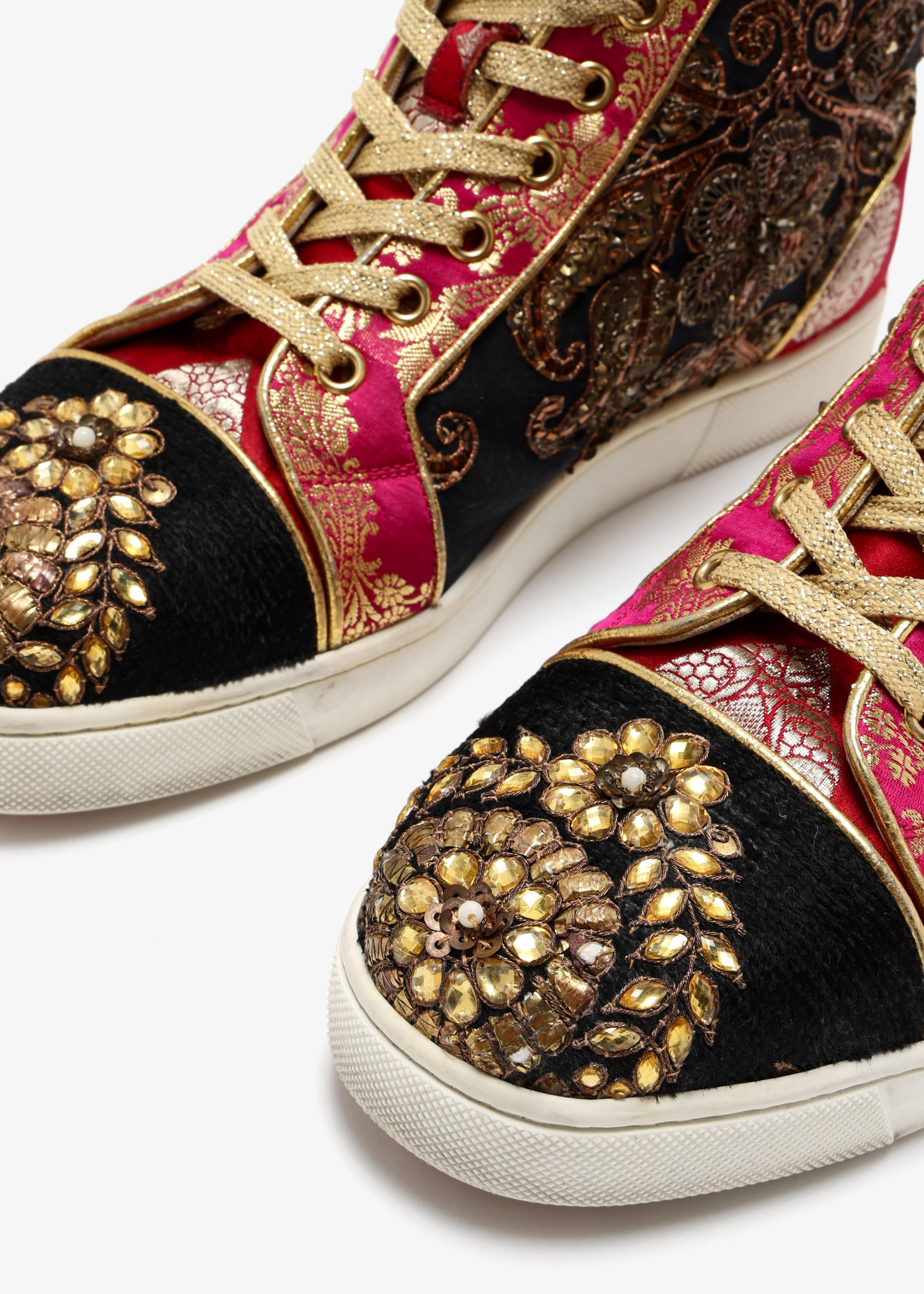 大人も着やすいシンプルファッション Christian Louboutin x Louboutin Christian Pre-Loved ブーツ