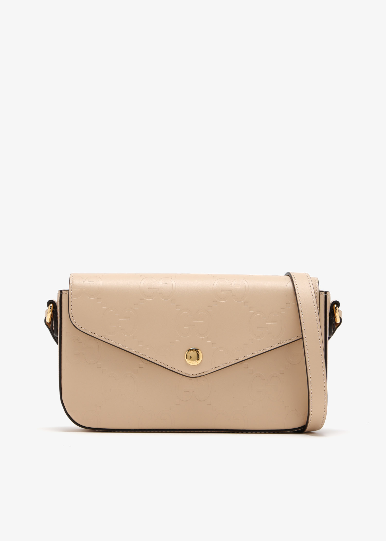 Gucci Pre-Loved GG Super mini shoulder bag for Women - Beige