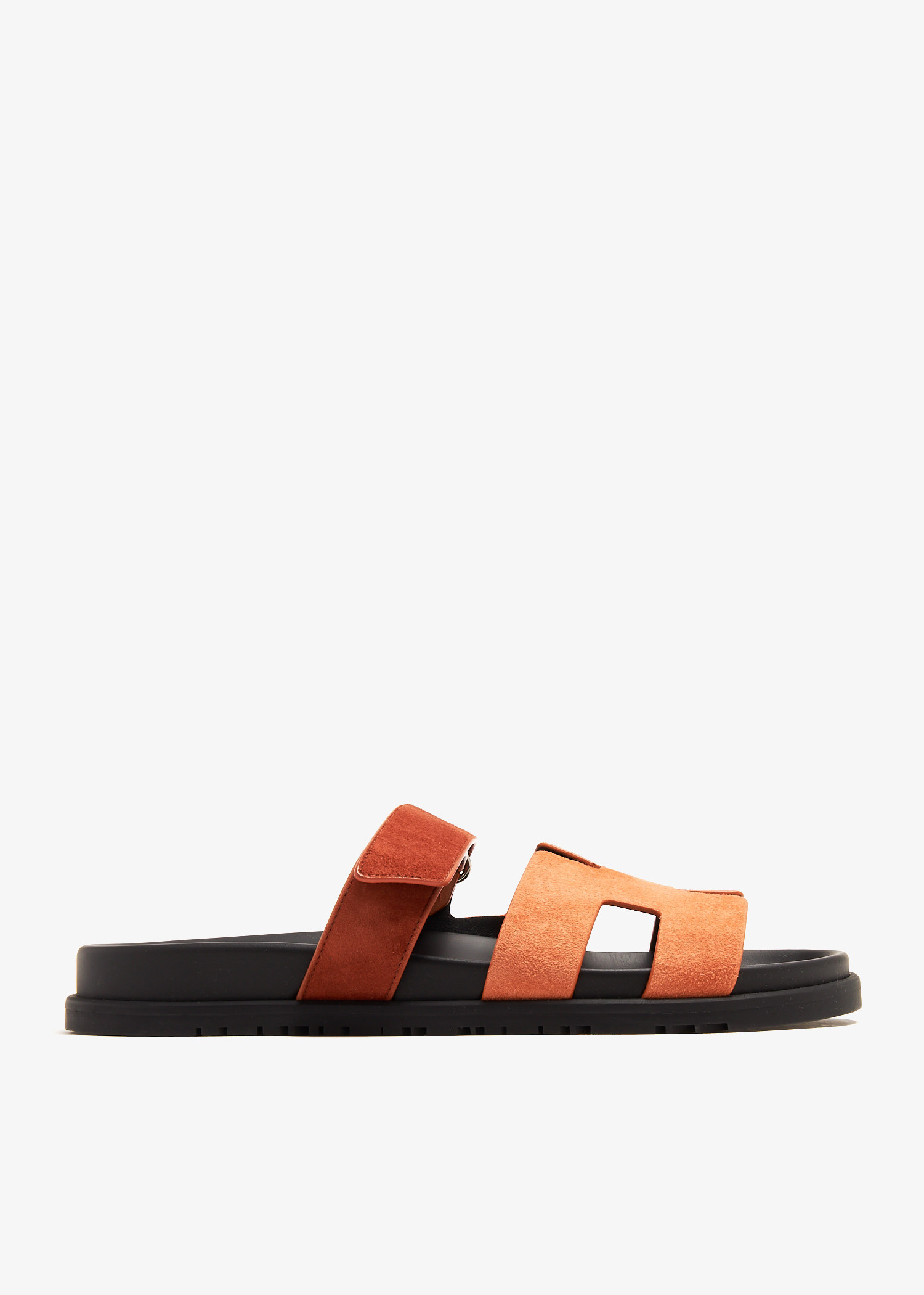 Hermès Pre-Loved Chypre sandals for Women - Orange in Qatar