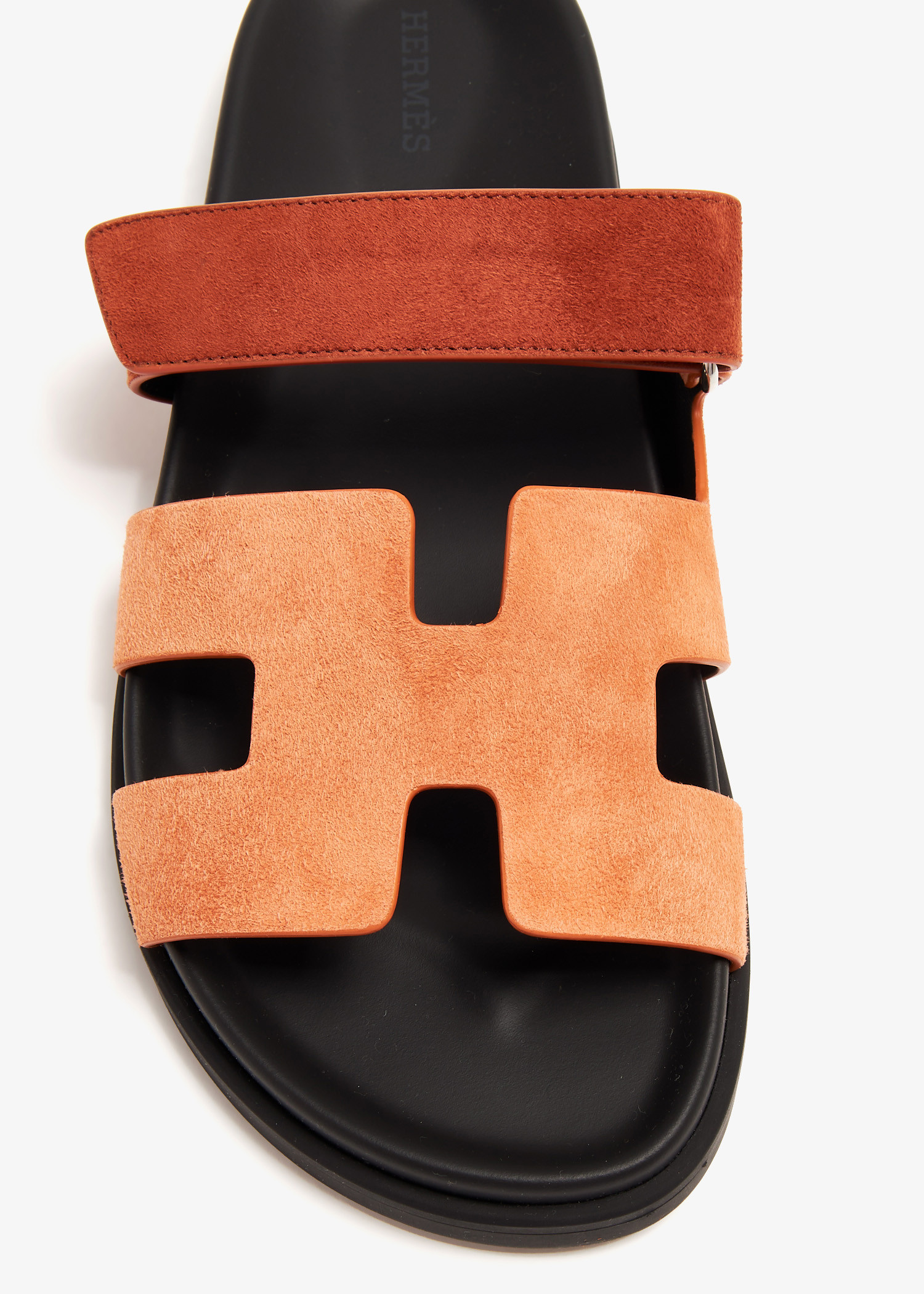 Hermès Pre-Loved Chypre sandals for Women - Orange in Qatar