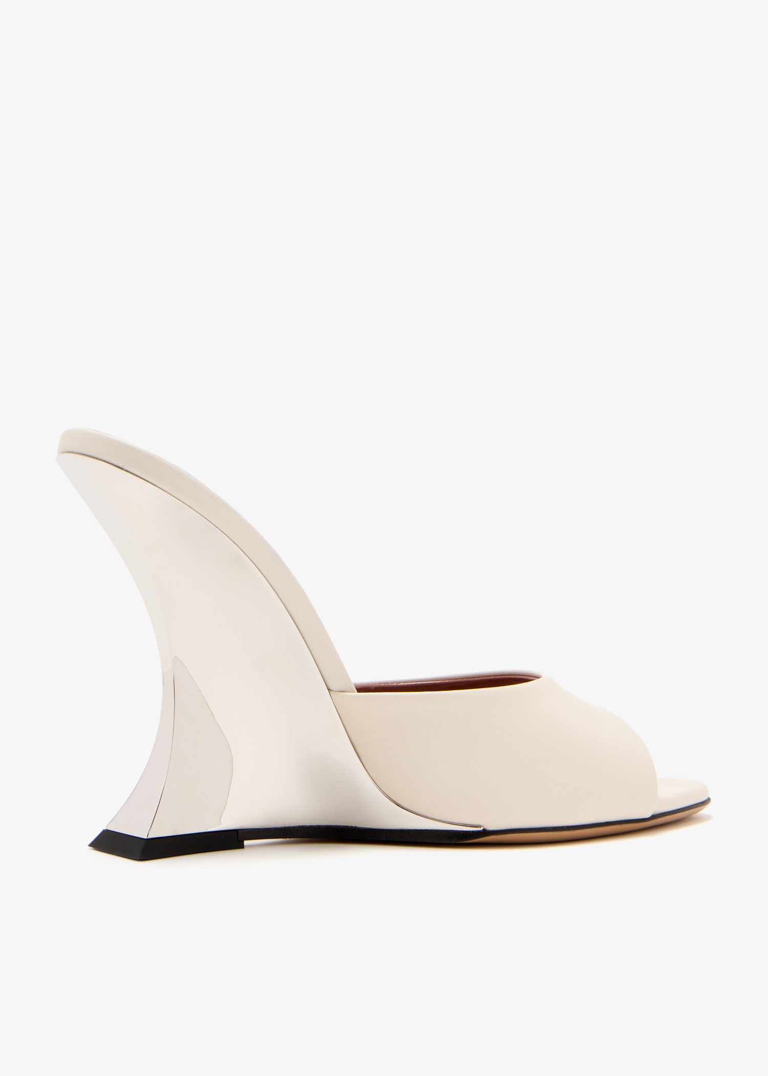 Paris Texas Nina mules for Women - White in Qatar | Level Shoes