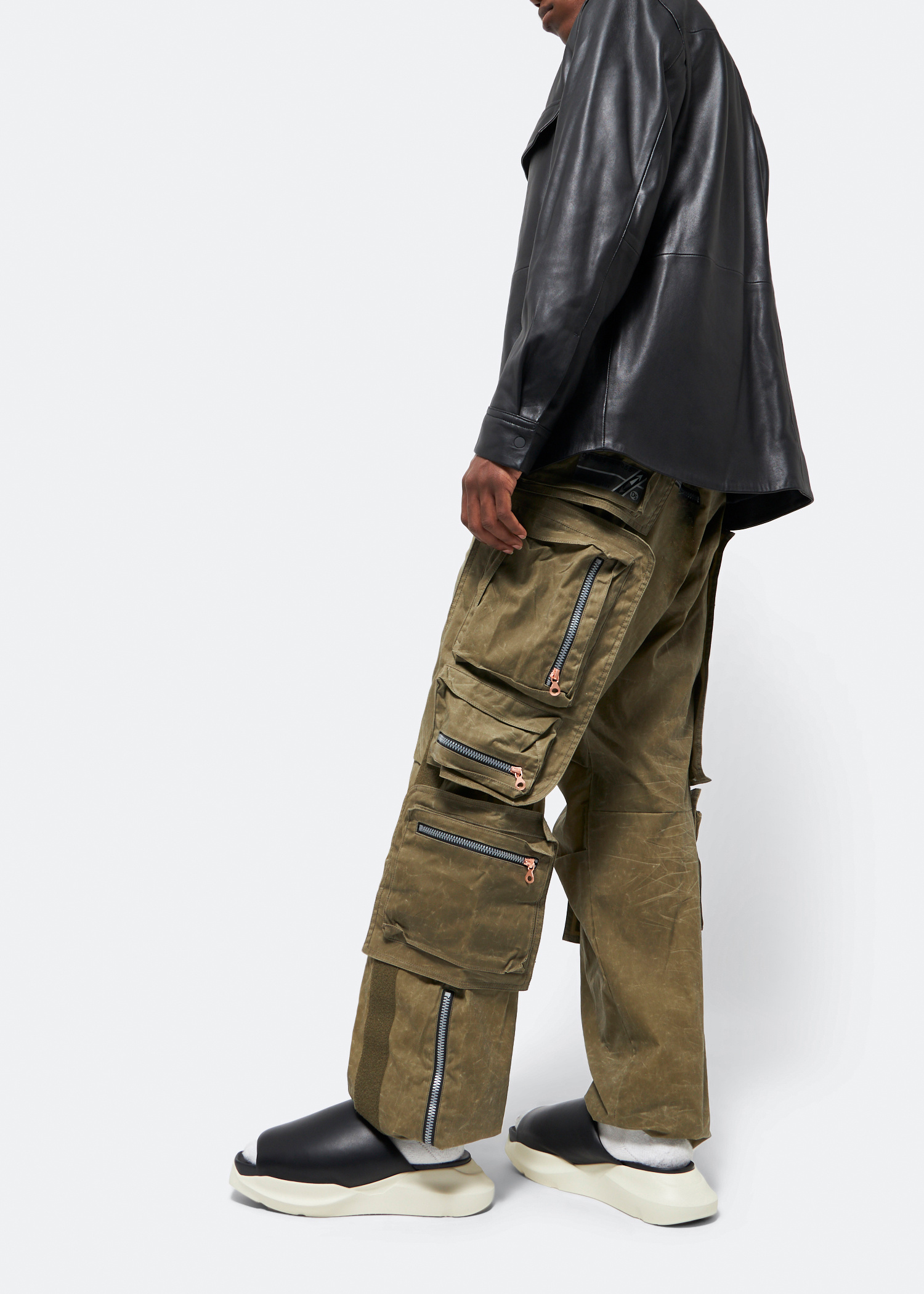 箱付・美品　Rick Owens　GETH PUFFER S　厚底　サンダル Rick Owens Women's Geth Puffer Slide Sneakers in Black Rick