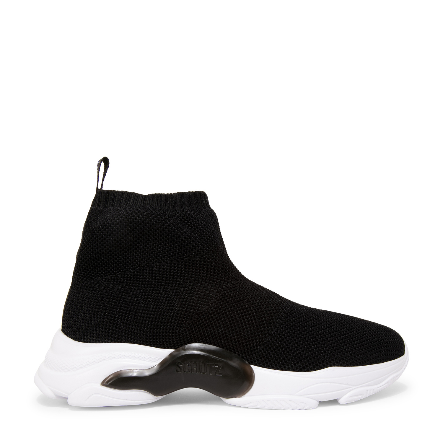 Schutz High top sock sneakers for Women - Black in UAE