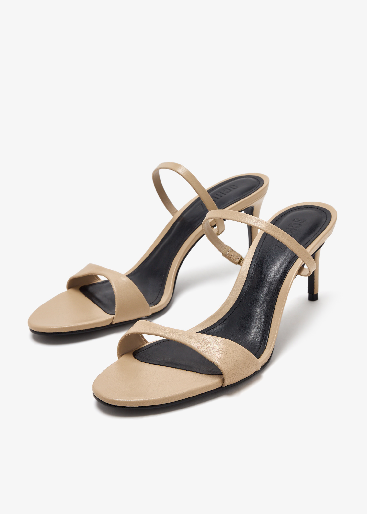 Schutz Strappy sandals for Women - Beige in Qatar | Level Shoes