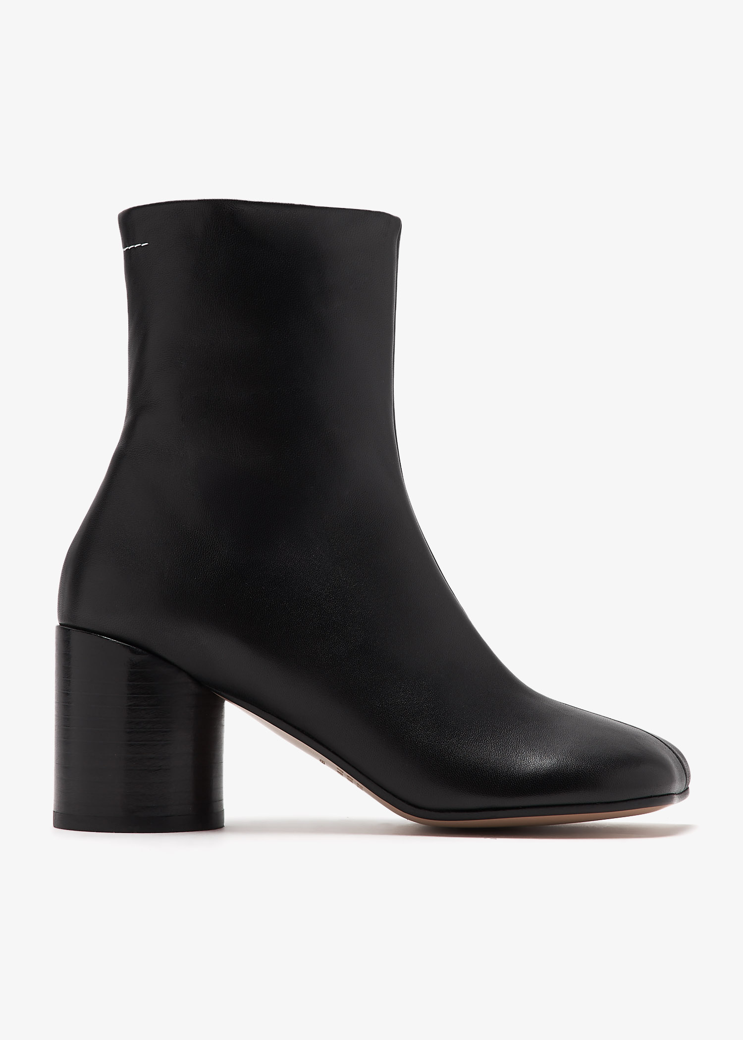 MM6 Maison Margiela - Layered Anatomic Ankle Boot Black
