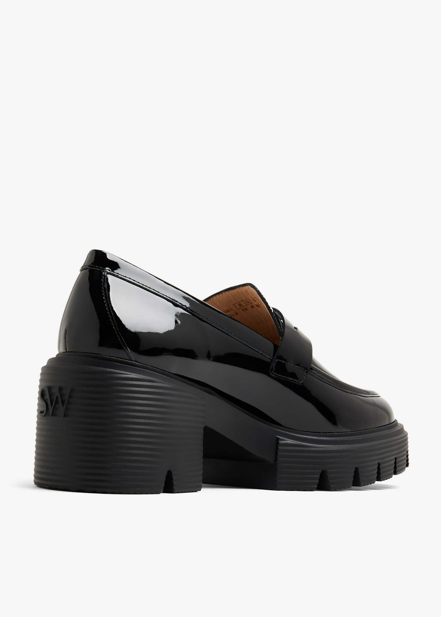 SOHO LOAFER in BLACK for Women | Stuart Weitzman®