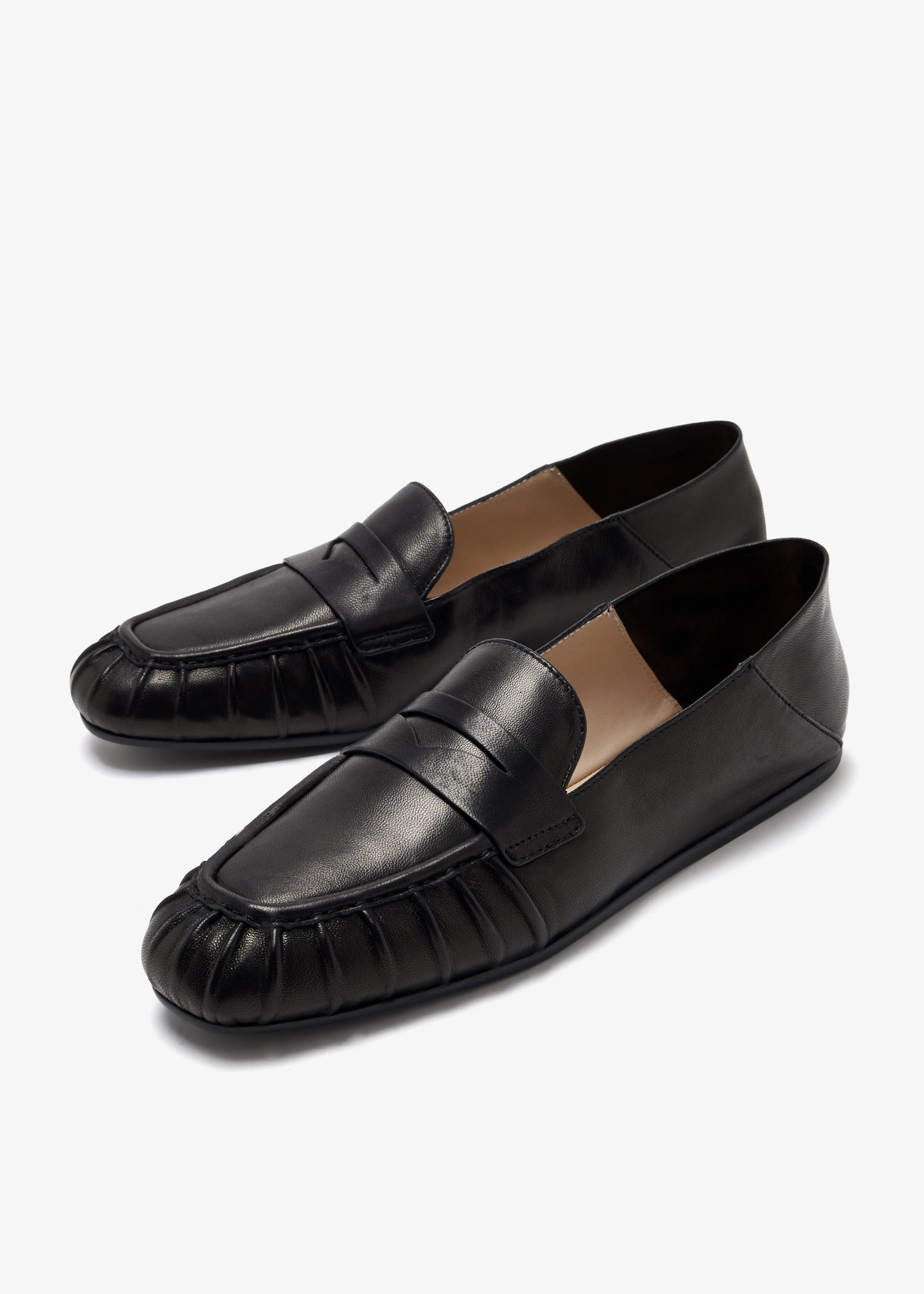 激安正規品 Brooks Weitzman Stuart loafers Qatar in Black - Women for 靴