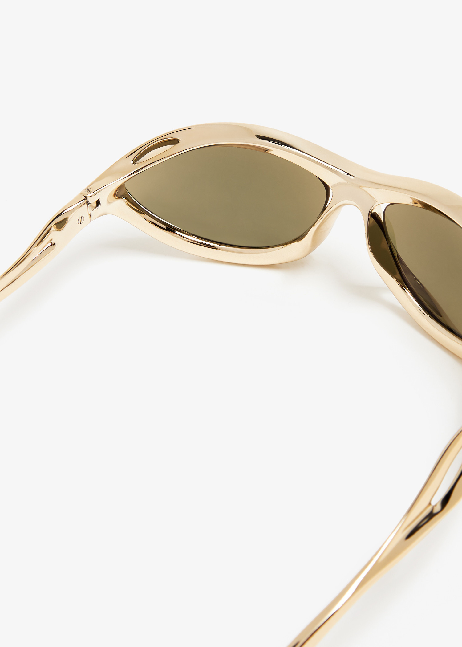 Prada Prada Runway sunglasses for Women - Gold in KSA