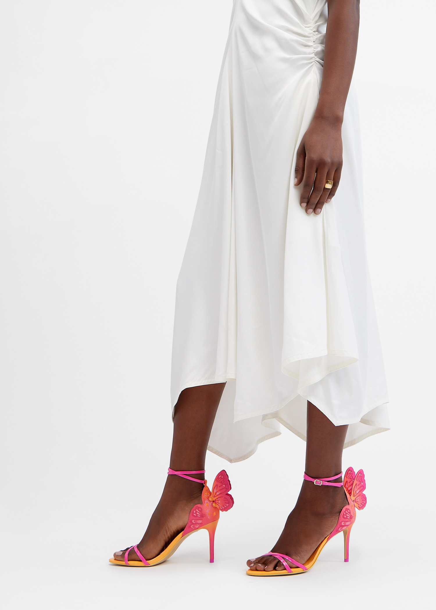 Sophia Webster Chiara mid sandals for Women - Pink in Qatar