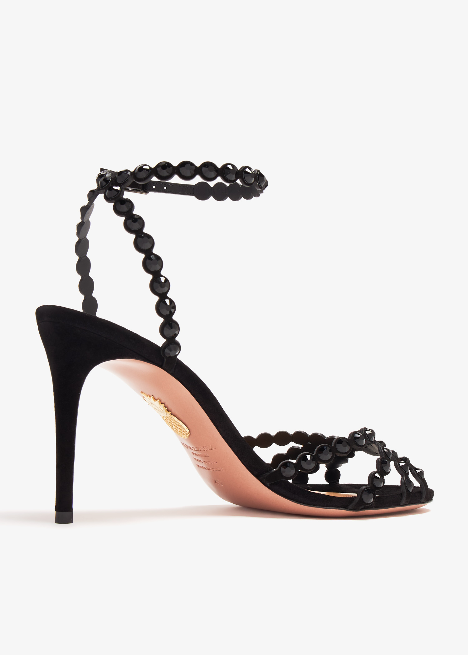 Aquazzura Tequila sandals for Women - Black in Qatar | Level