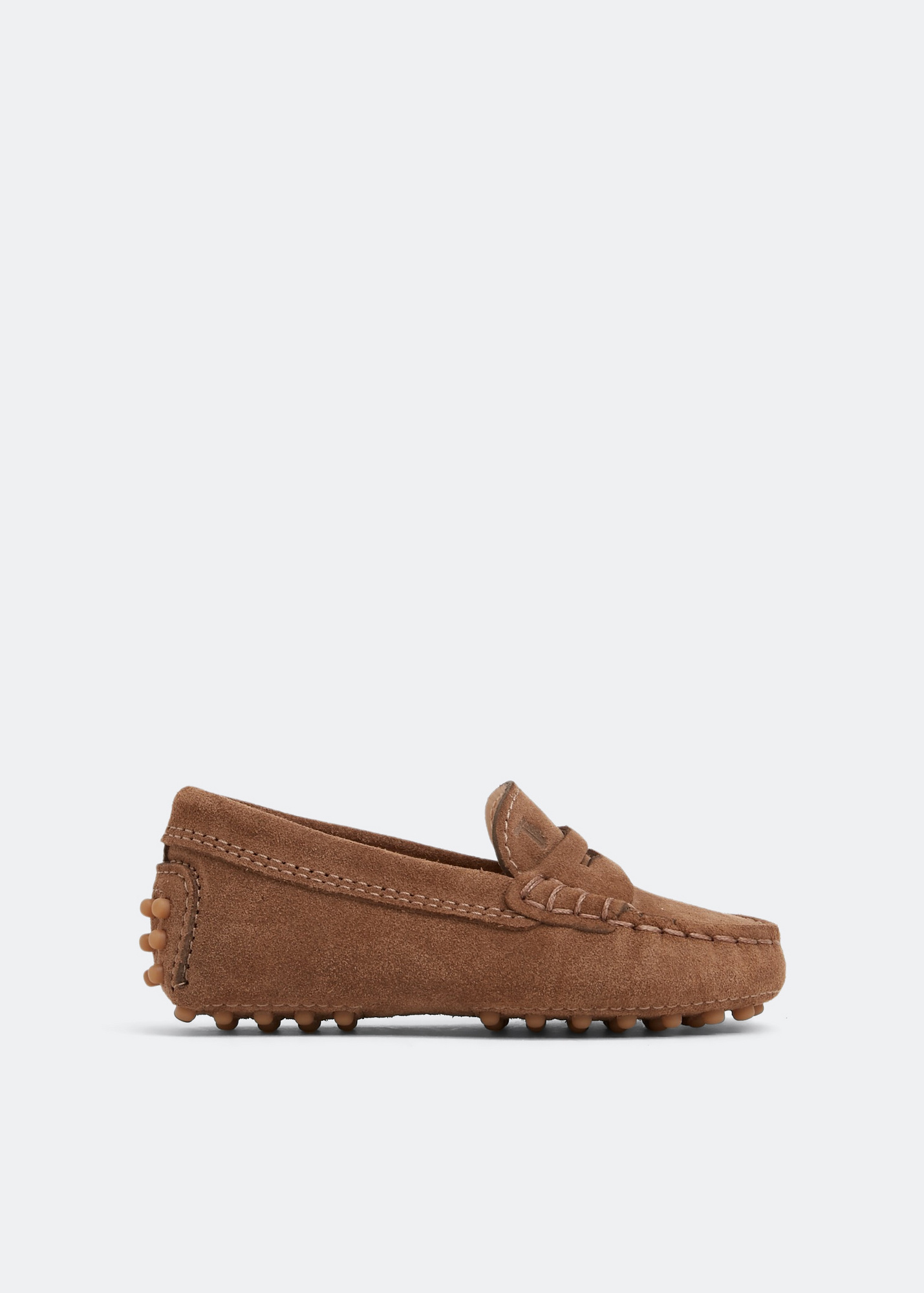Tod's City Gommino 男童莫卡辛鞋- 棕色阿联酋| Level Shoes