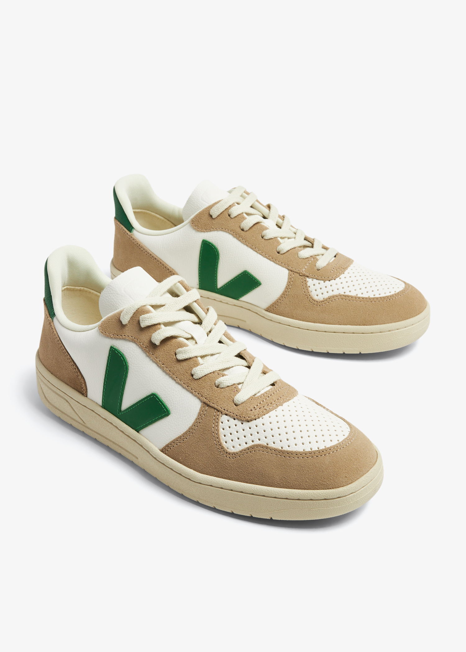 スニーカー VEJA Men Sneakers CP0503147 Beige Veja Campo ChromeFree Leather White CP0503147B | FOOTDISTRICT