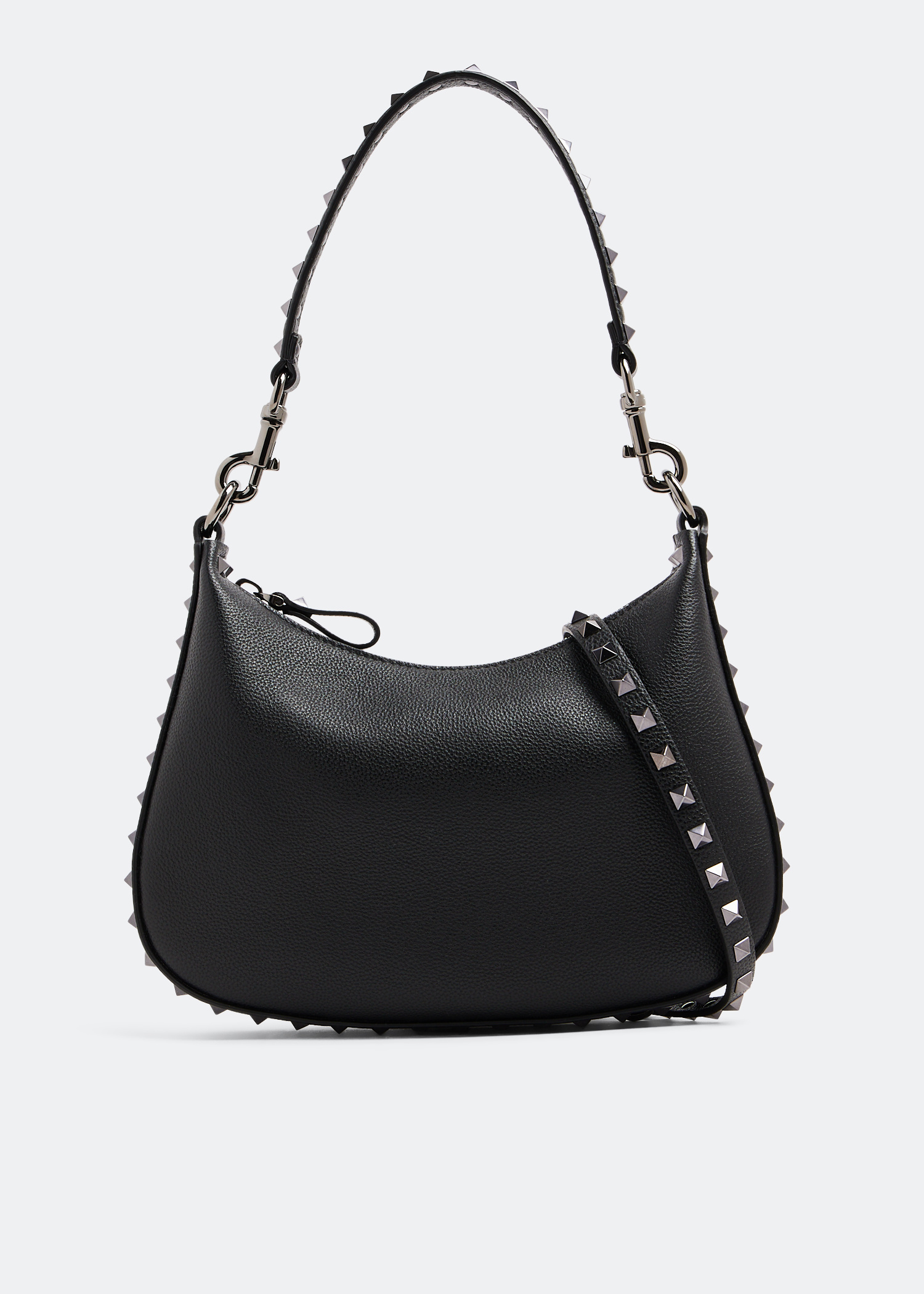 Valentino Garavani Rockstud small hobo bag for Women - Black