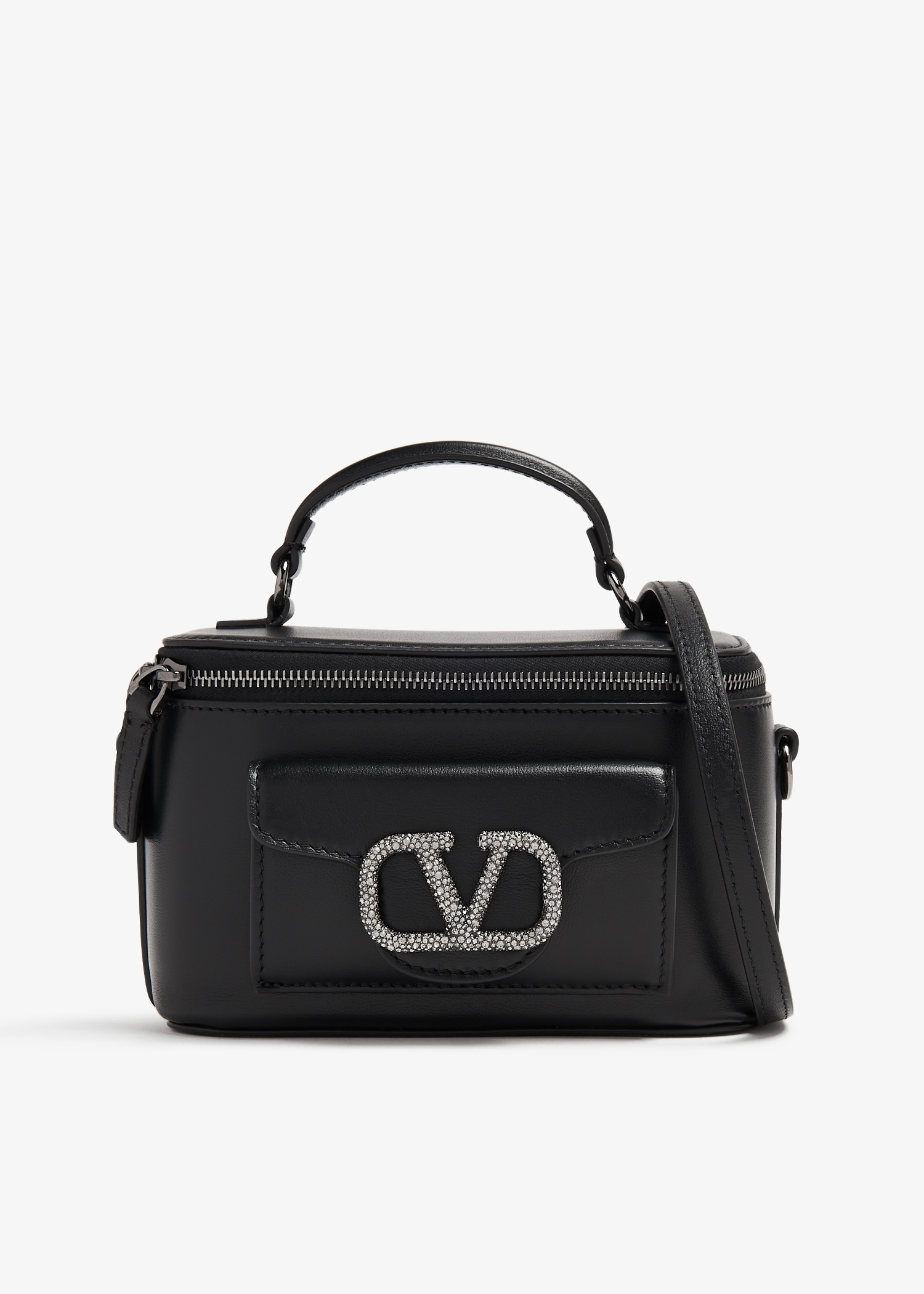 Valentino Garavani Mini Locò handbag for Women - Black in
