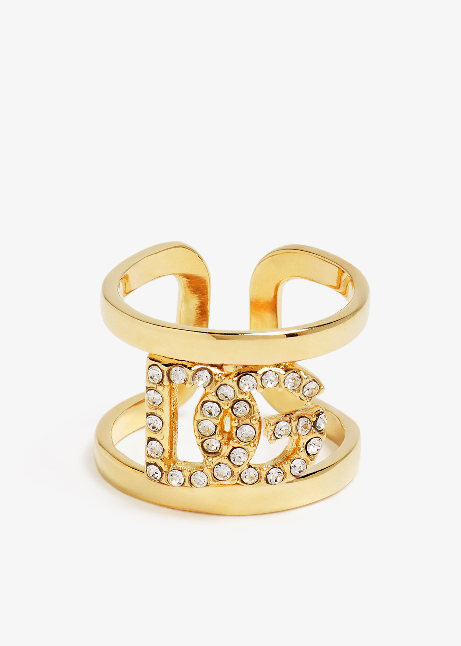 Dolce&Gabbana DG ring for Women - Gold in UAE | Level Shoes