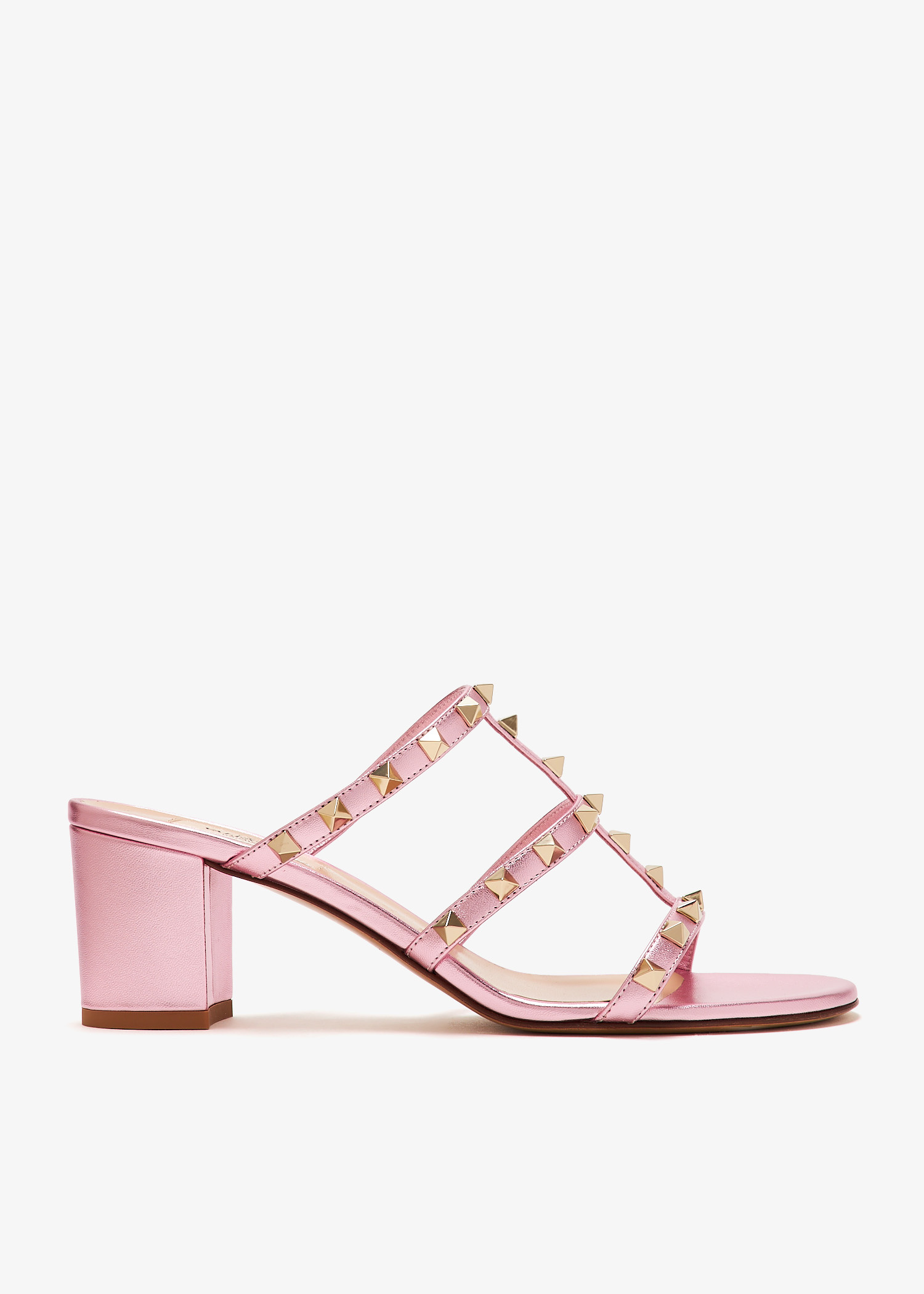 Valentino Garavani Rockstud sandals for Women - Pink in UAE