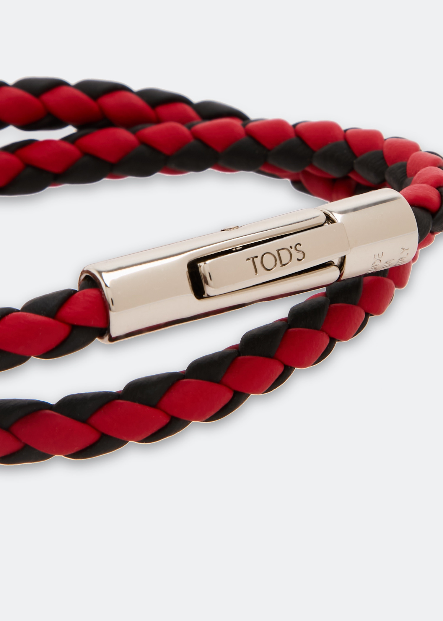 Tod's MyColours 男士手链- 红色阿联酋| Level Shoes