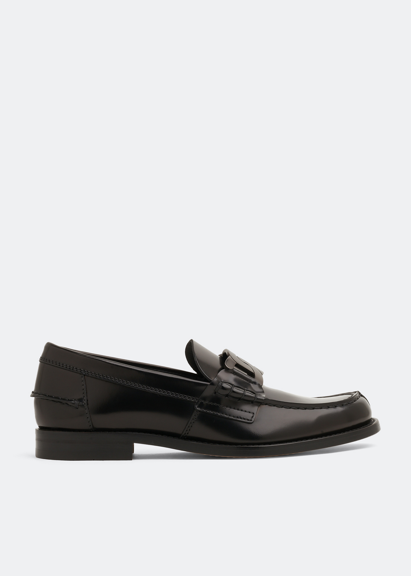 Tod's Leather loafers for Men - Black in UAE | Level Shoes