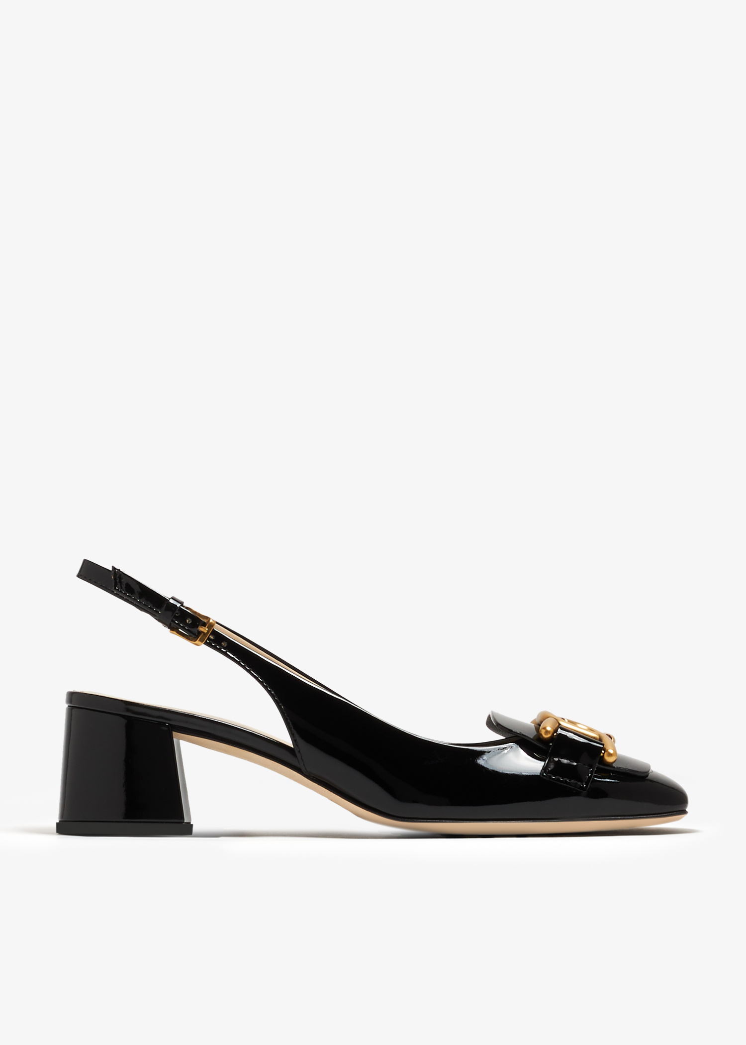【TOD'S】Kate Patent leather pumps Tod's Kate patent leather slingback pumps Tod's