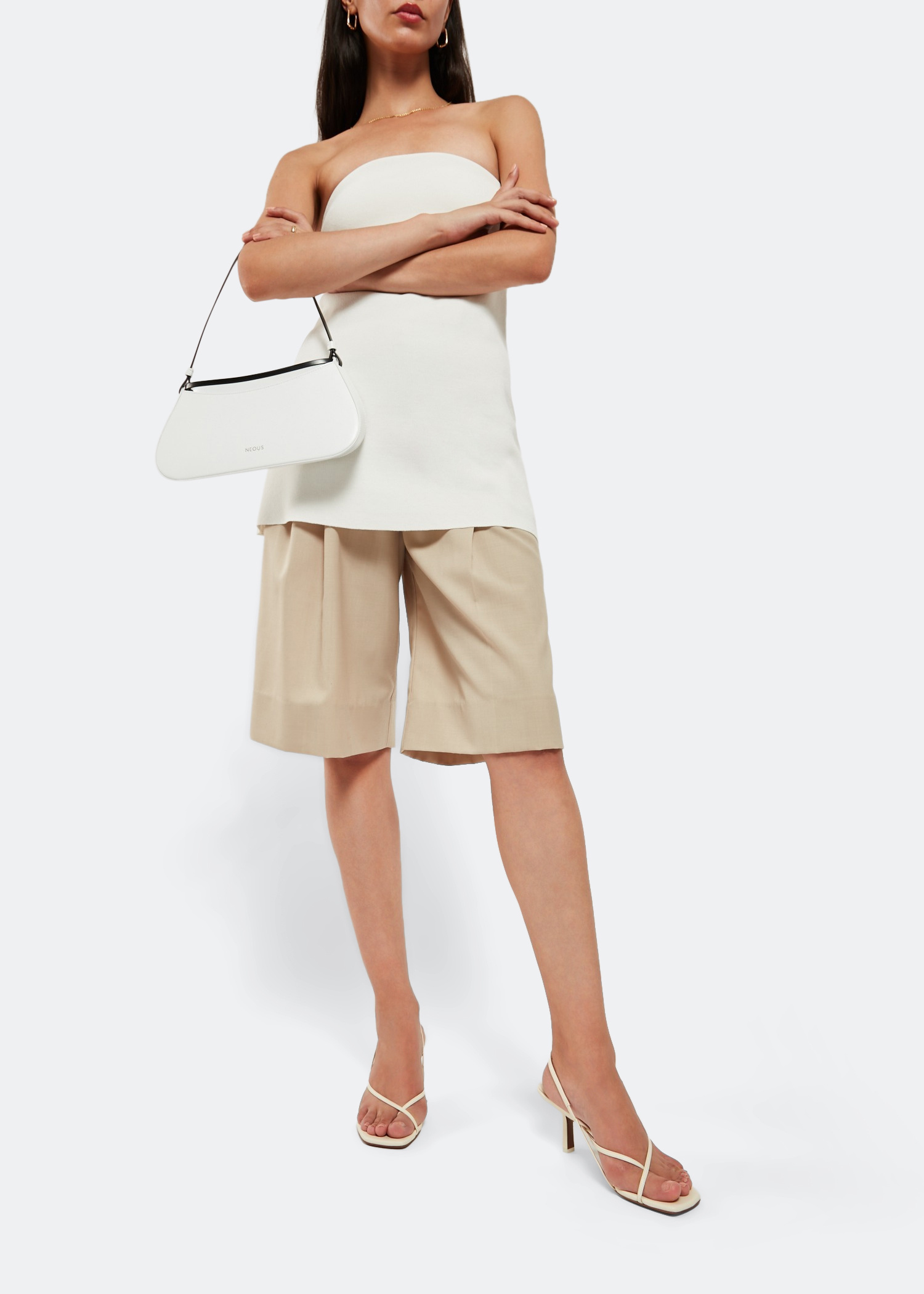 Neous Shamali sandals for Women - White in UAE | Level Shoes
