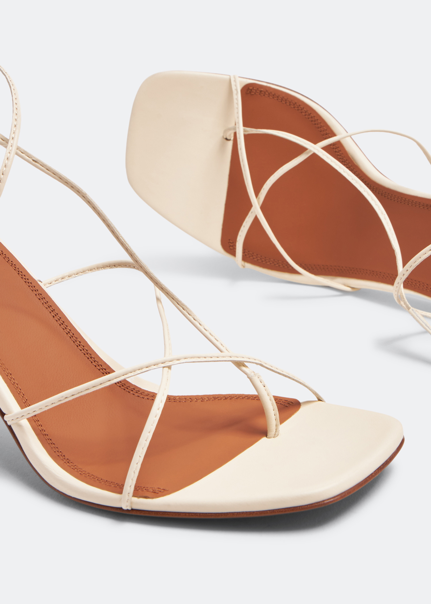 Neous Alphard sandals for Women - White in USA | Level Shoes