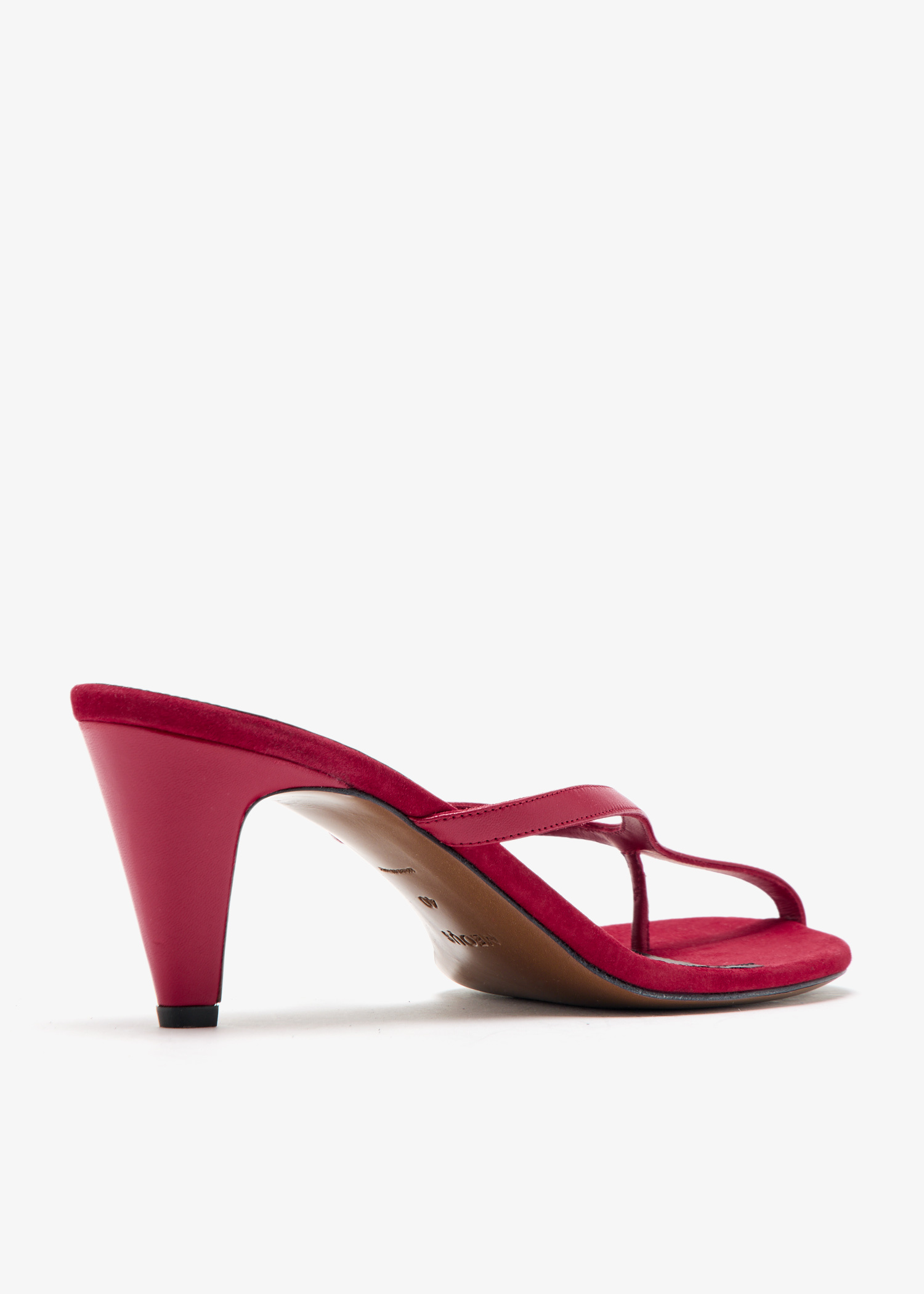 サンダル・ミュール NEOUS Women Sandals 00331EL14 BLUSH PINK Studded Sister Flat Sandal - Neon Pink | Fashion Nova