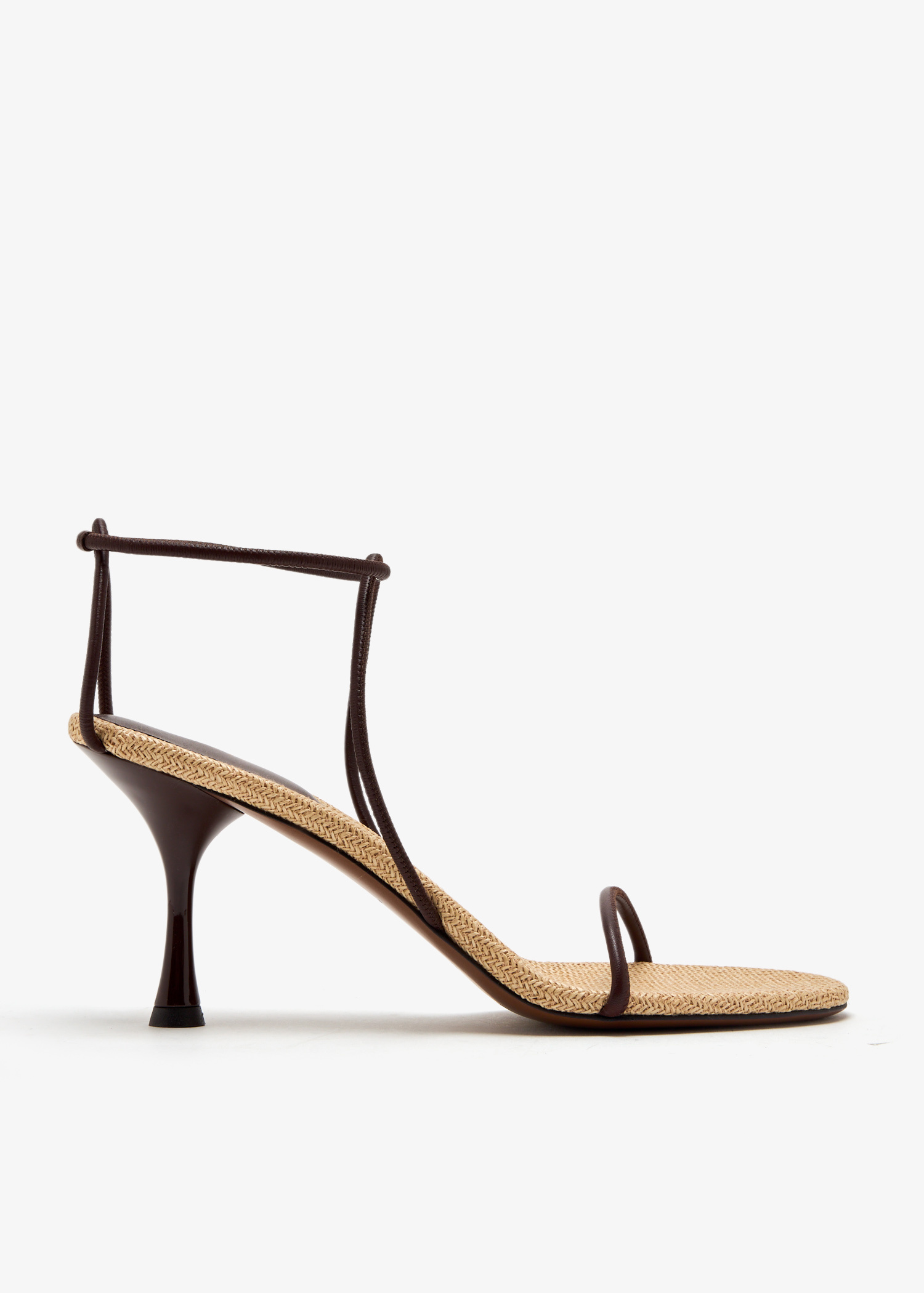 Neous Nenque raffia sandals for Women - Brown in UAE | Level