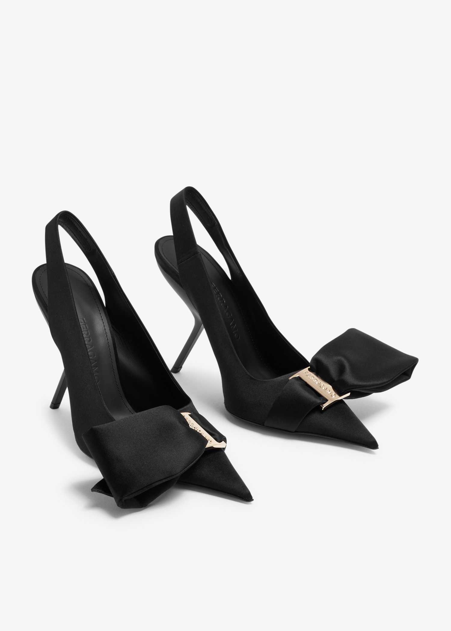 Ferragamo Erica slingback pumps for Women - Black in UAE
