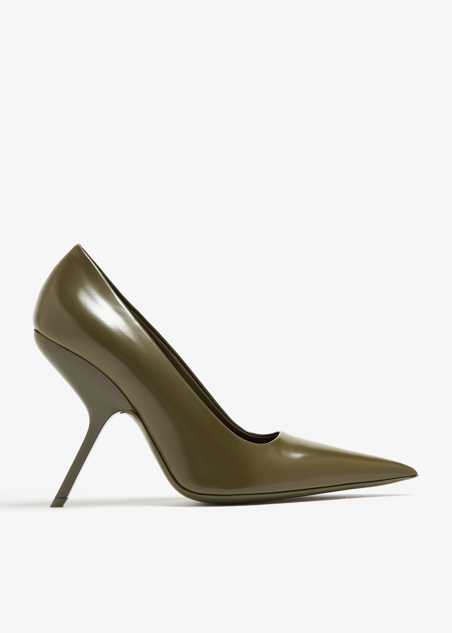 24AW new/FERRAGAMO エヴァレザーパンプス Pumps Green Ferragamo Eva pumps for Women - Khaki in UAE | Level Shoes
