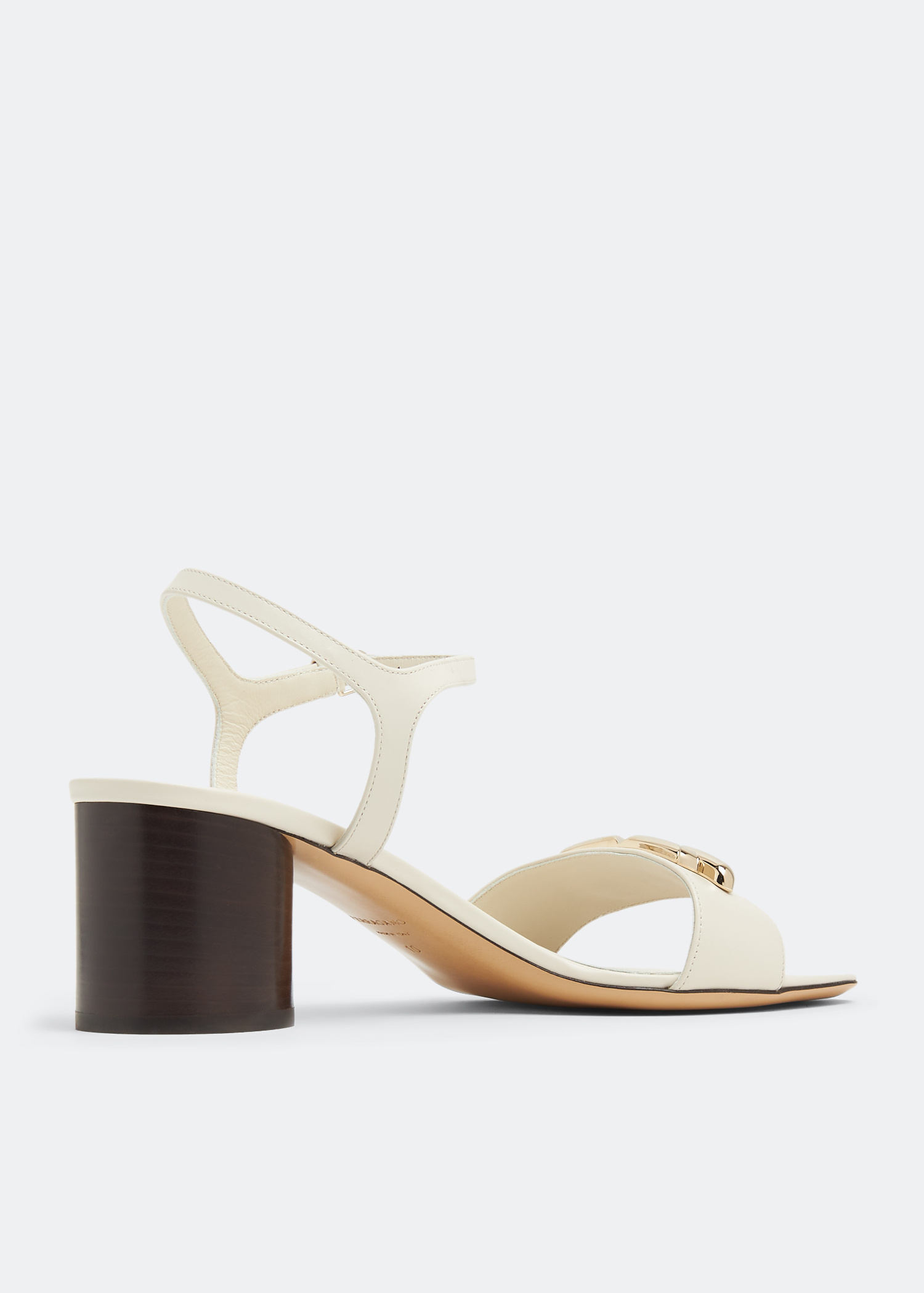 Ferragamo Priscilla 55 sandals for Women - White in USA
