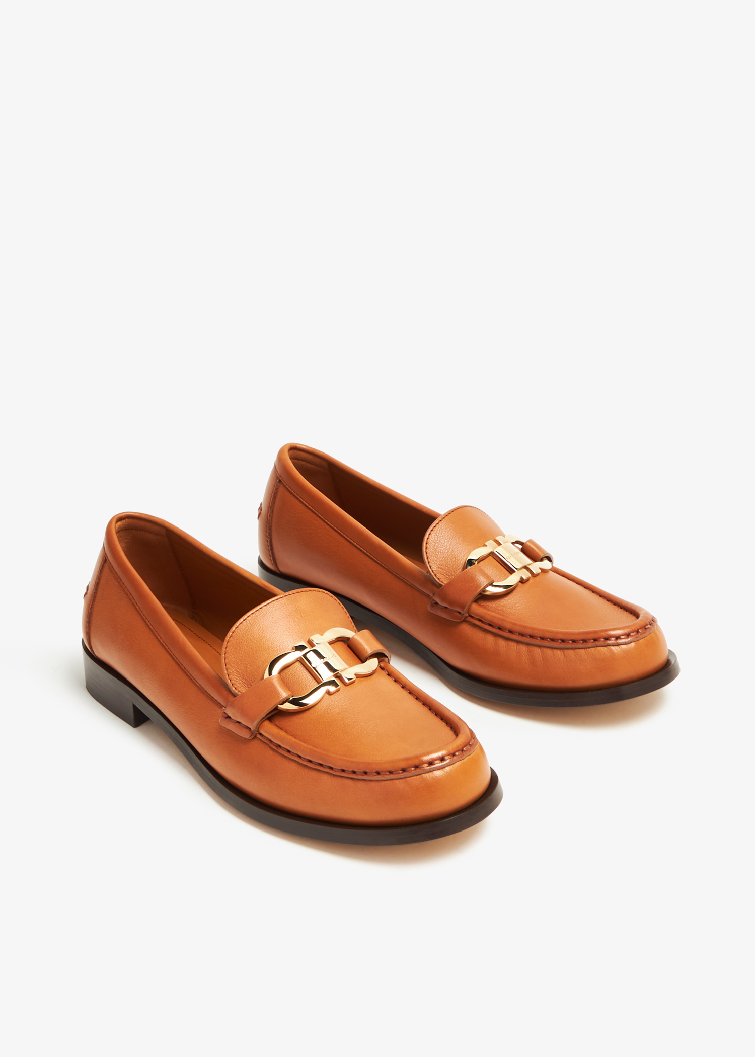Ferragamo Gancini moccasins for Women - Brown in UAE | Level