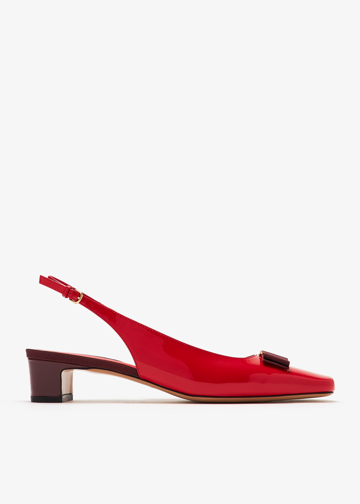 Ferragamo Vara bow slingback pumps for Women - Red in UAE