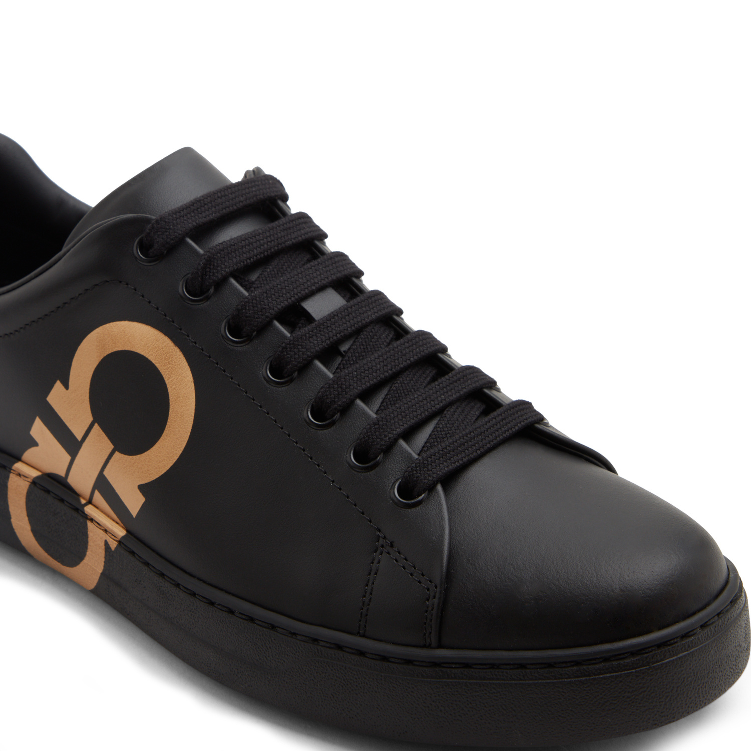Ferragamo Gancini sneakers for Men - Black in UAE | Level Shoes