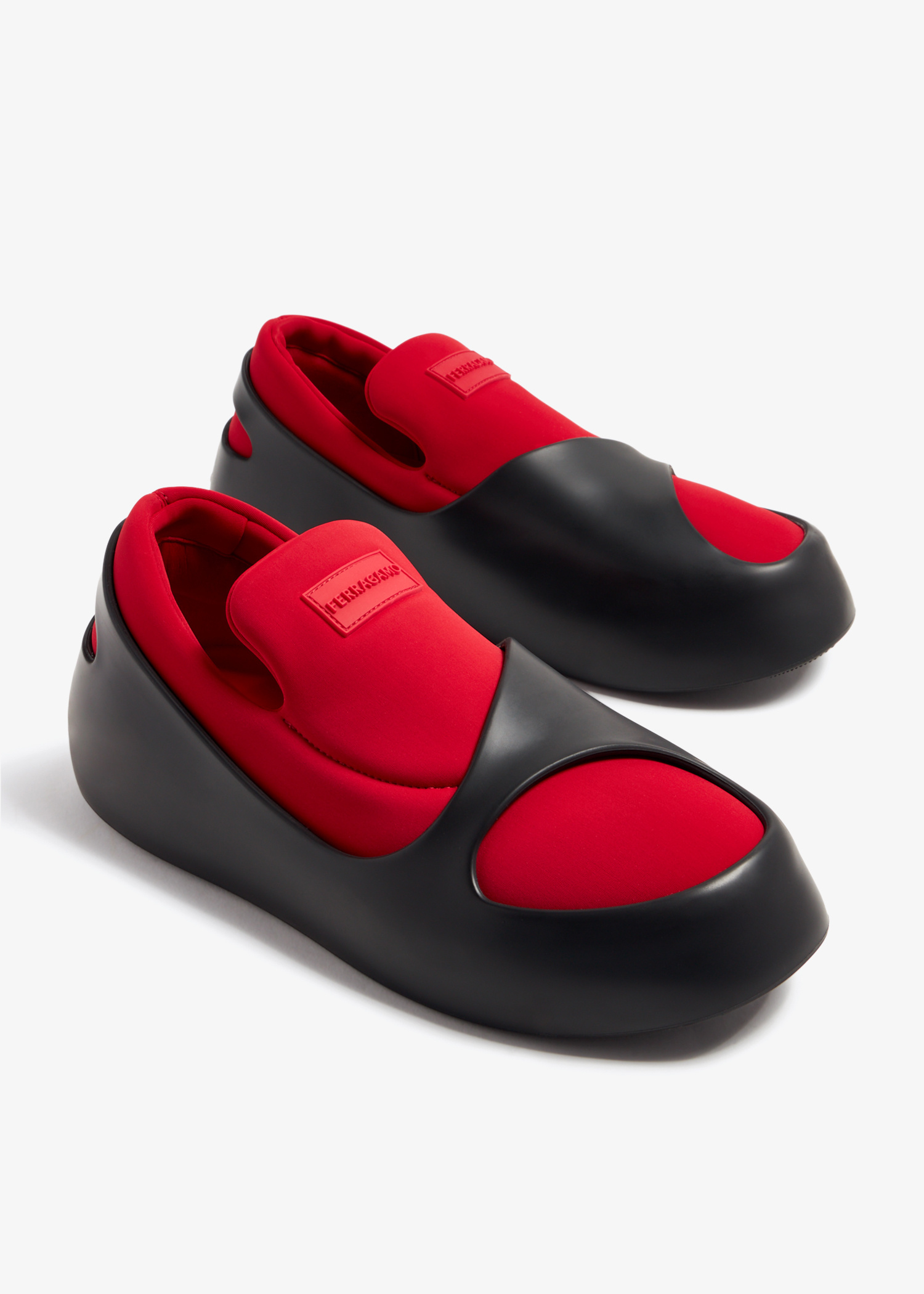 Ferragamo Lunar hybrid sneakers for Men - Red in KSA | Level Shoes