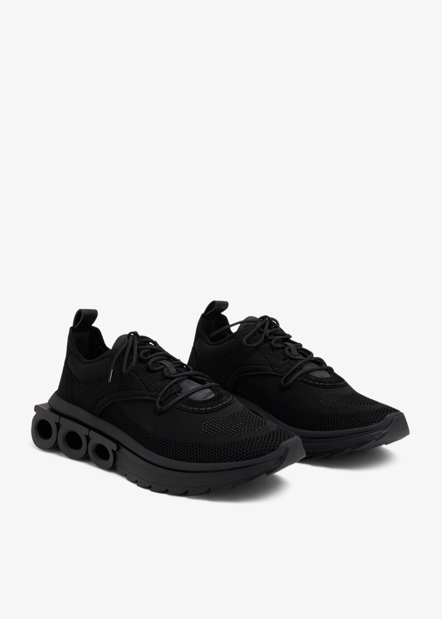 Ferragamo Running sneakers for Men - Black in UAE | Level Shoes