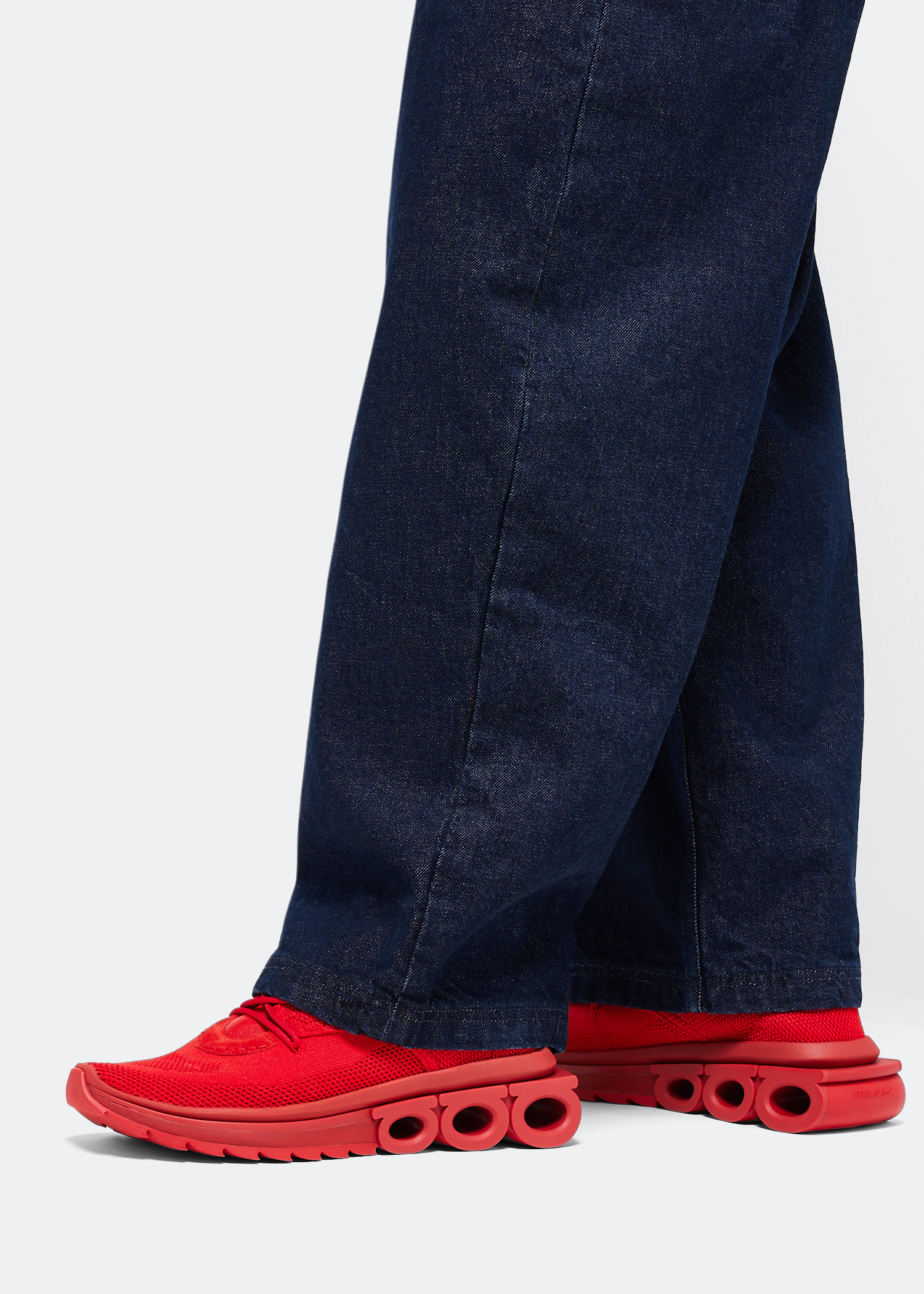 未使用 FERRAGAMO 23SS NIMA ニットスニーカー 7 レッド s-l400.jpg