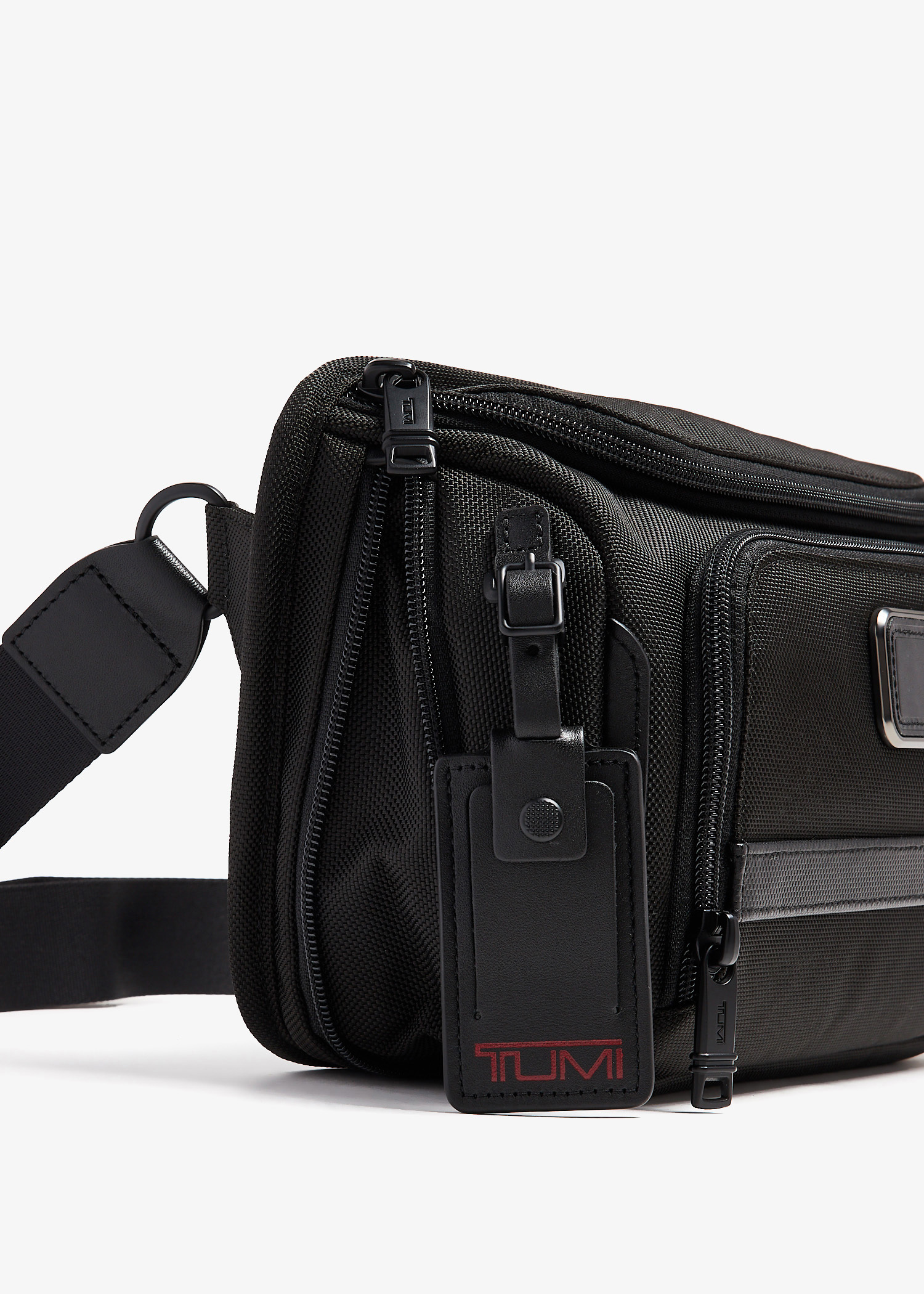 TUMI Alpha 3 Large Sling bag for ADULT-UNISEX, Men, Women - Black