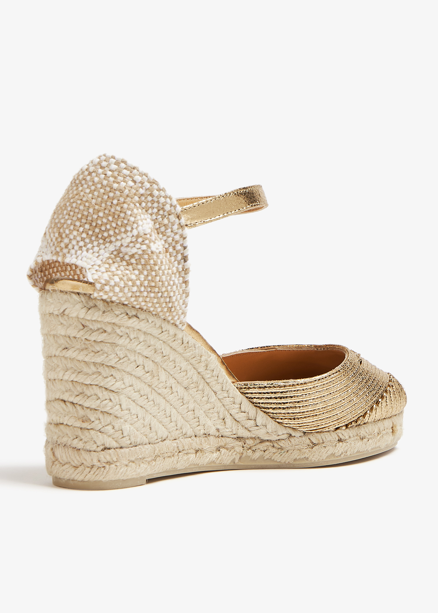 Castañer Carol wedge espadrilles for Women - Gold in Kuwait