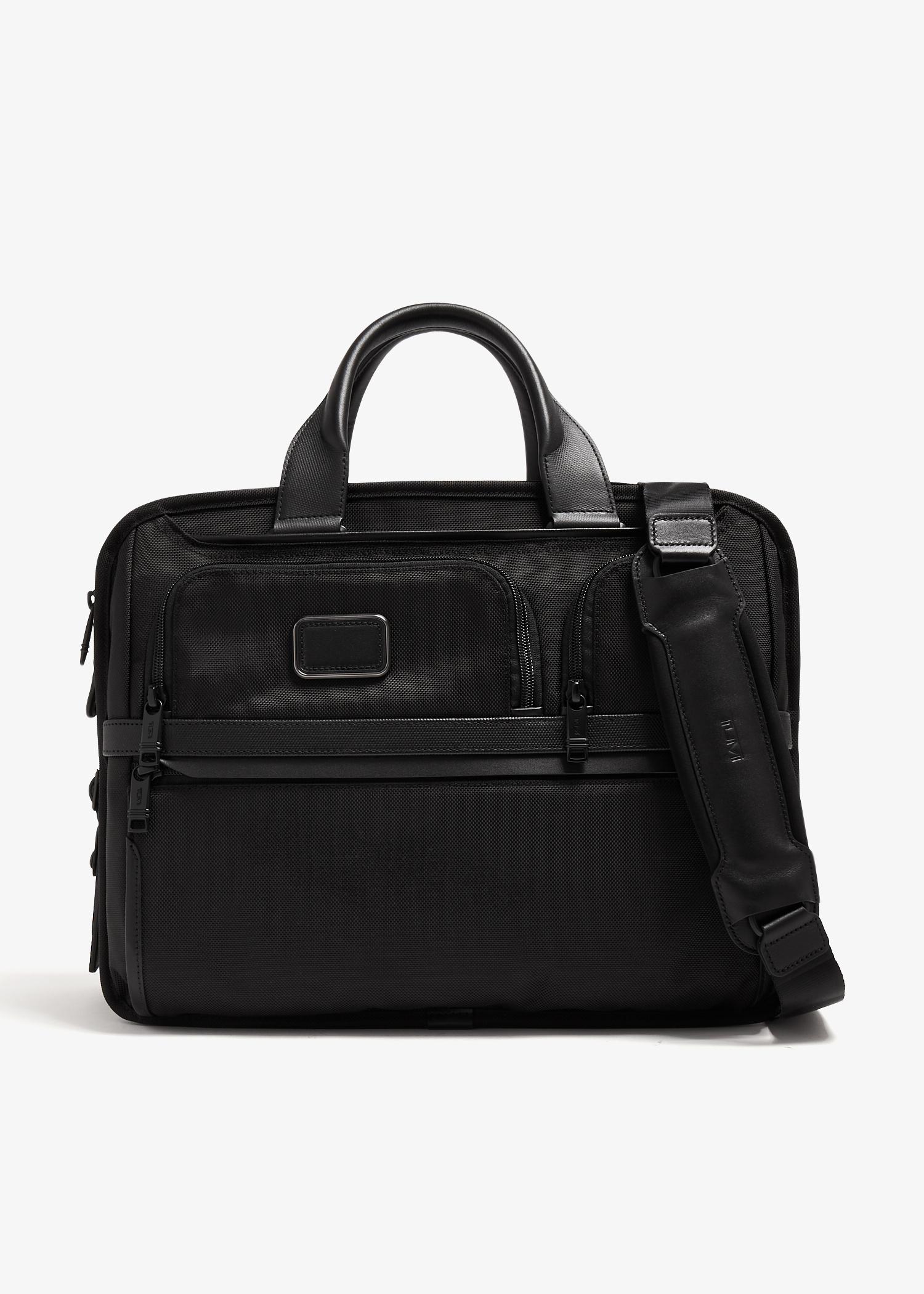 TUMI Alpha 3 Expandable organiser laptop brief for Men