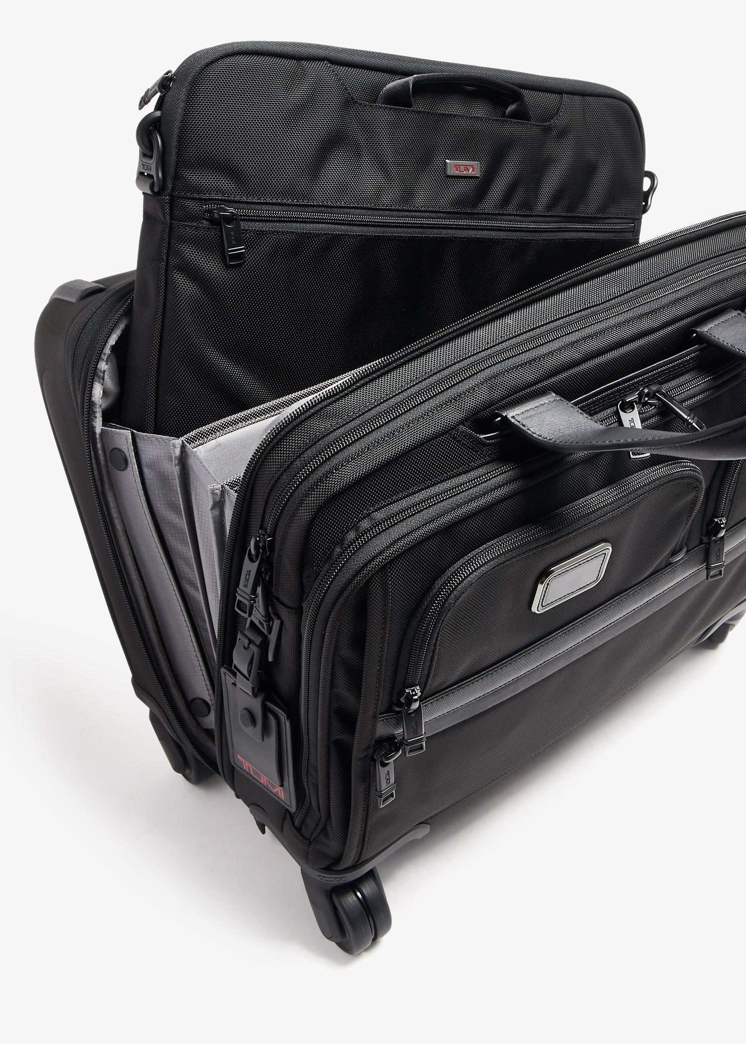 TUMI Alpha 3 deluxe laptop case brief for Men - Black in USA