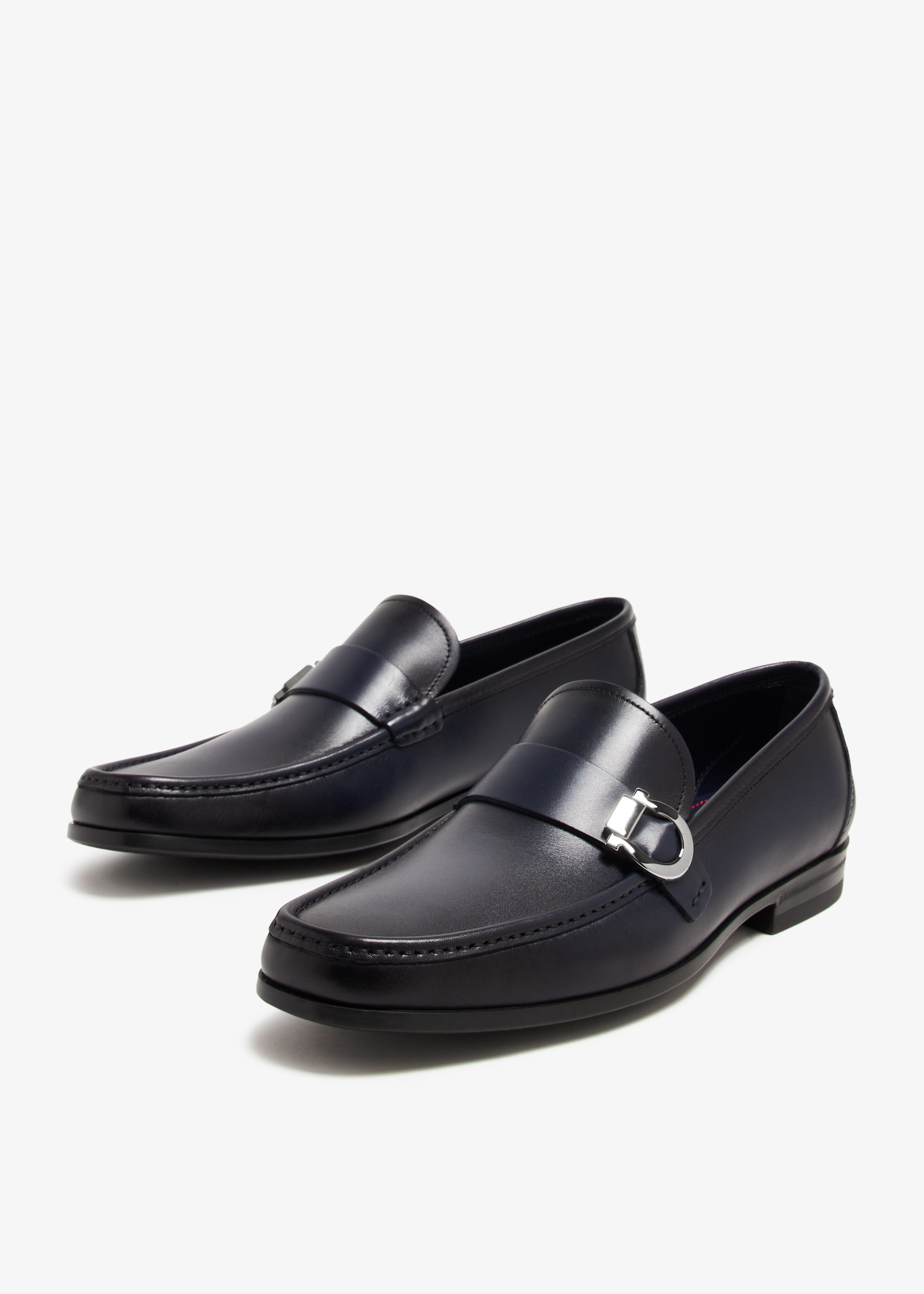 Ferragamo Caspian loafers for Men - Blue in UAE | Level Shoes