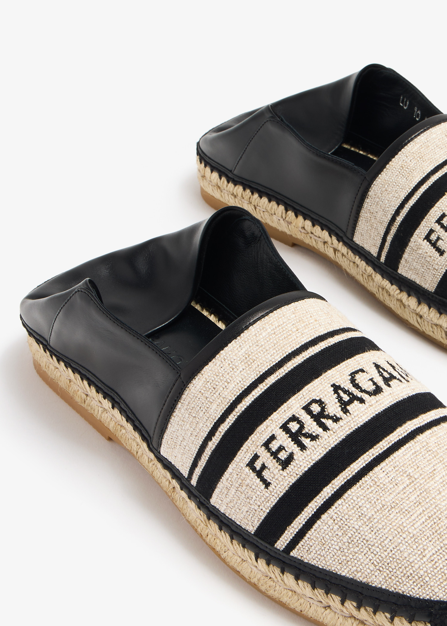 Ferragamo
Men\'s White Cuzco Jacquard Espadrilles white-espadrilles_5f7e1cec-  main image 4