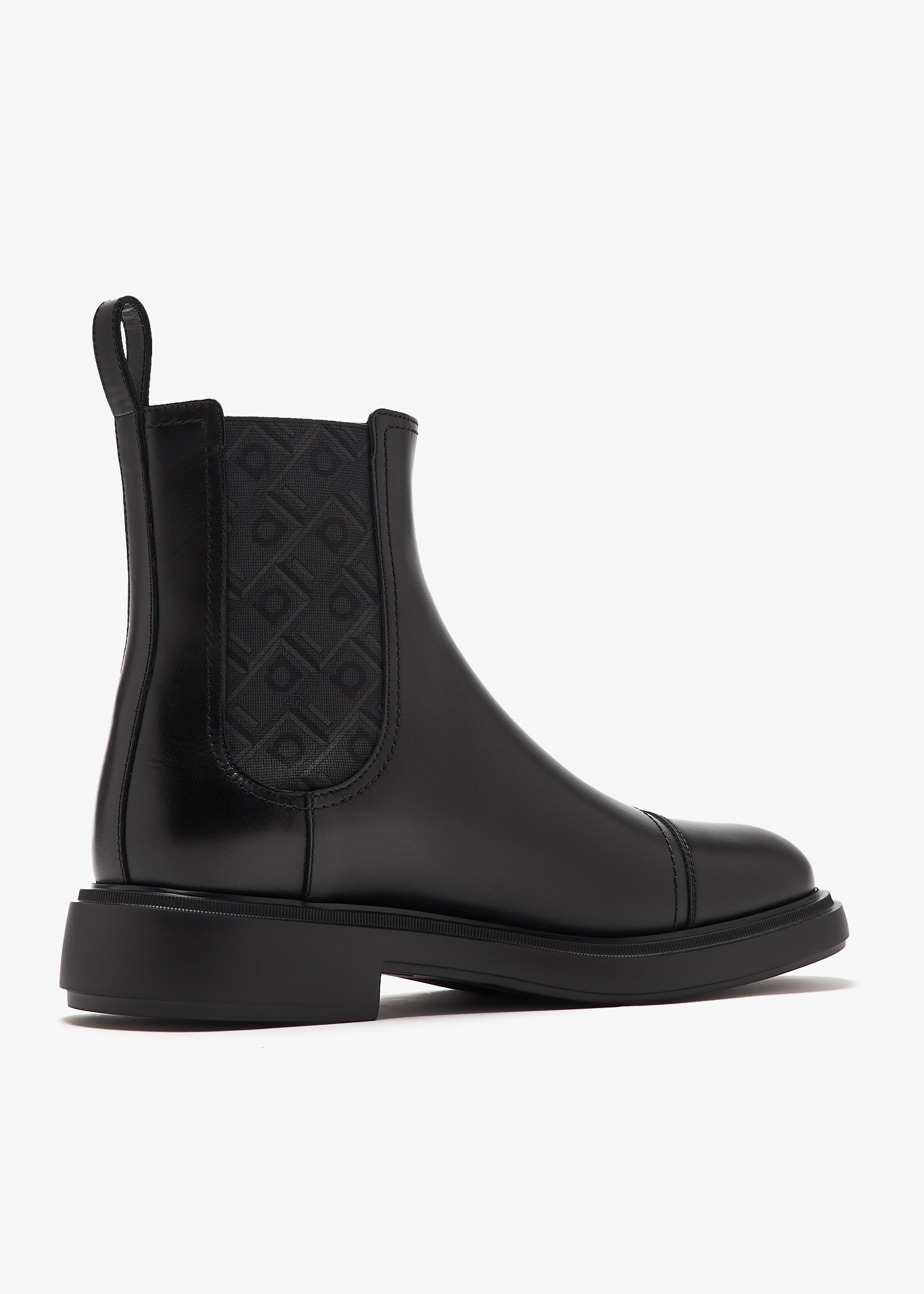 ショートブーツ・ブーティ Varsi Leather Gancini-Sole Chelsea Boots Salvatore Ferragamo Varsi Leather Gancini-Sole Chelsea Boots