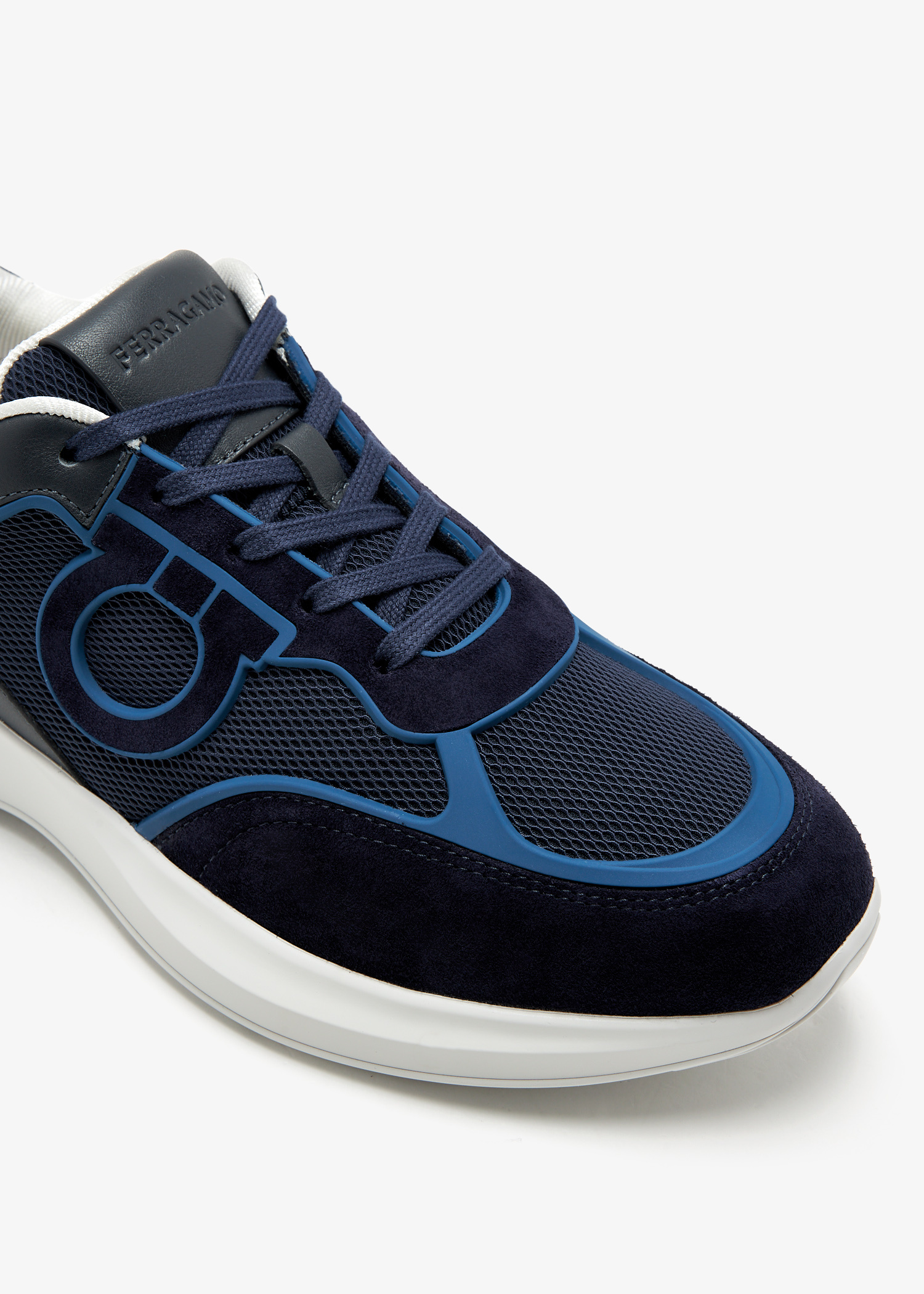 Ferragamo Gancini ornament sneakers for Men - Navy in KSA | Level