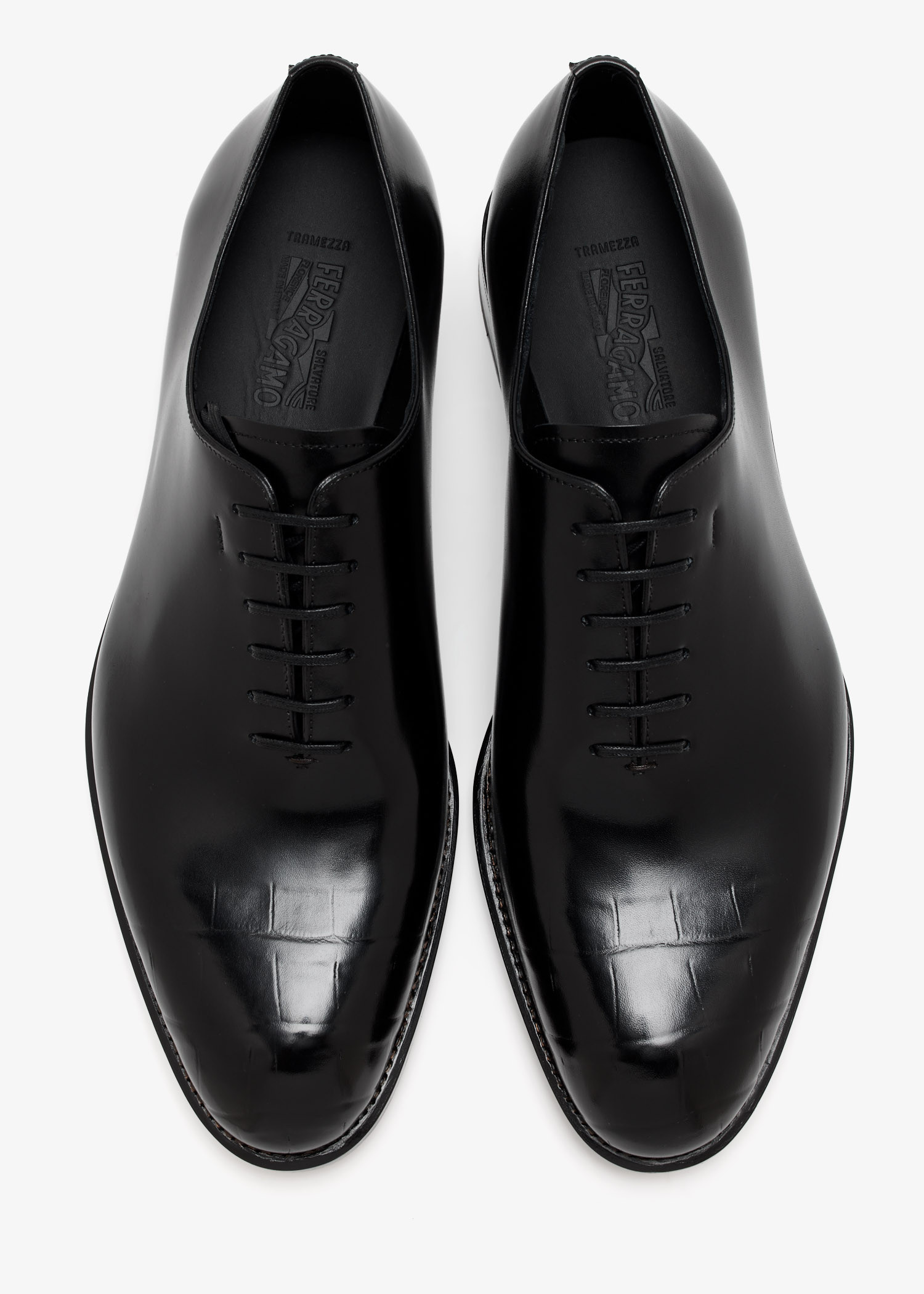 Ferragamo Tramezza Oxford shoes for Men - Black in UAE | Level Shoes