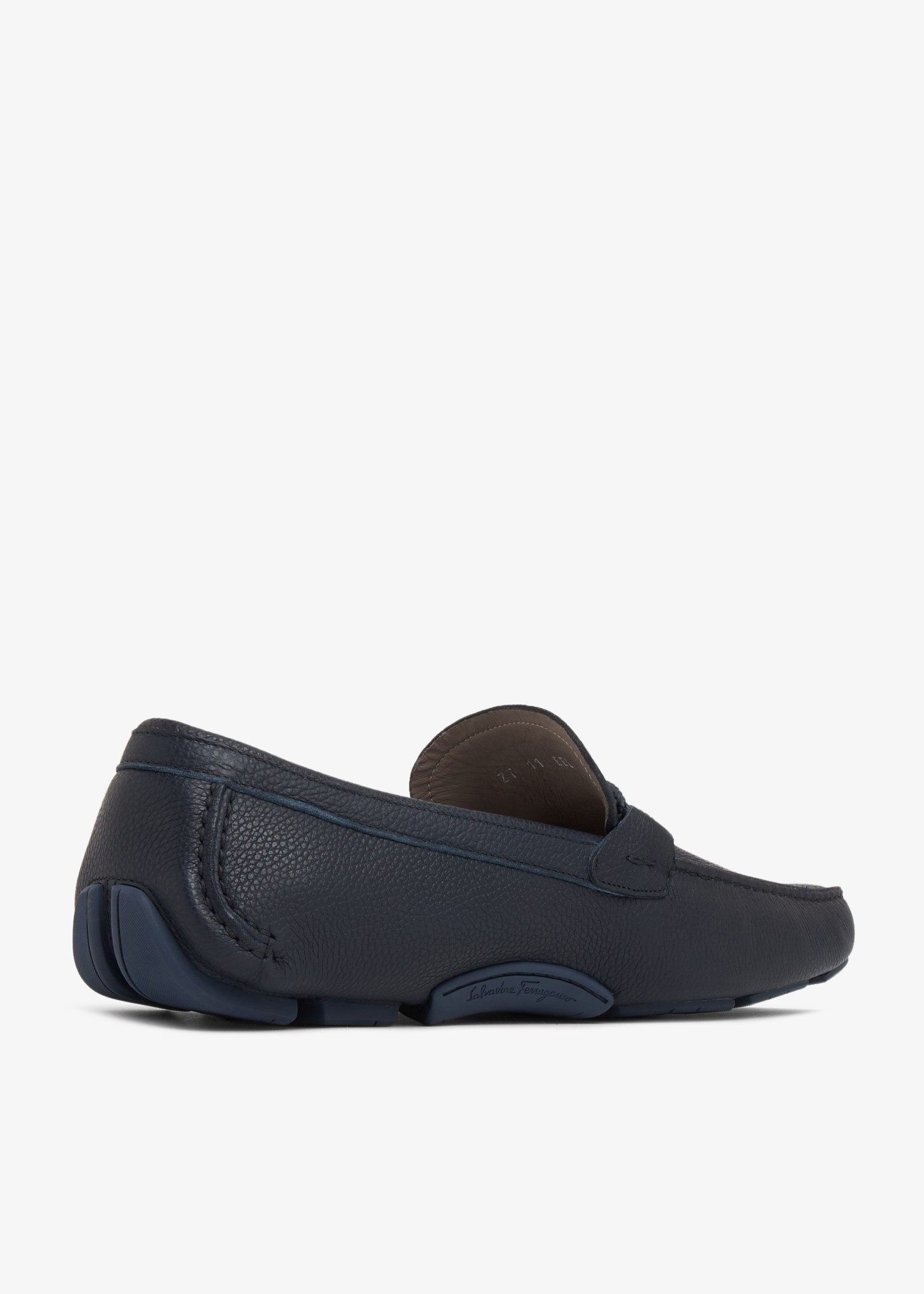 Ferragamo Gancini driver moccasins for Men - Blue in UAE
