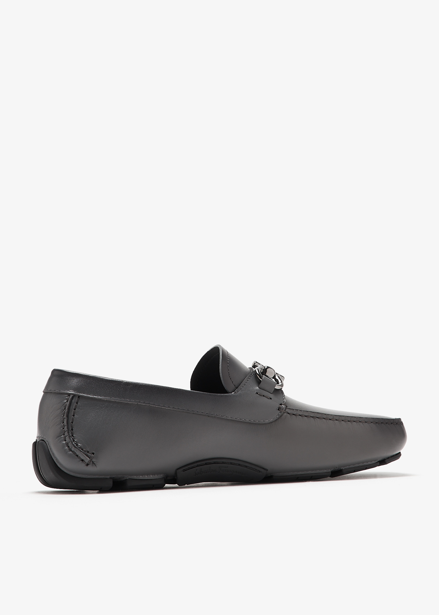 Ferragamo Gancini driving loafers for Men - Grey in USA | Level Shoes