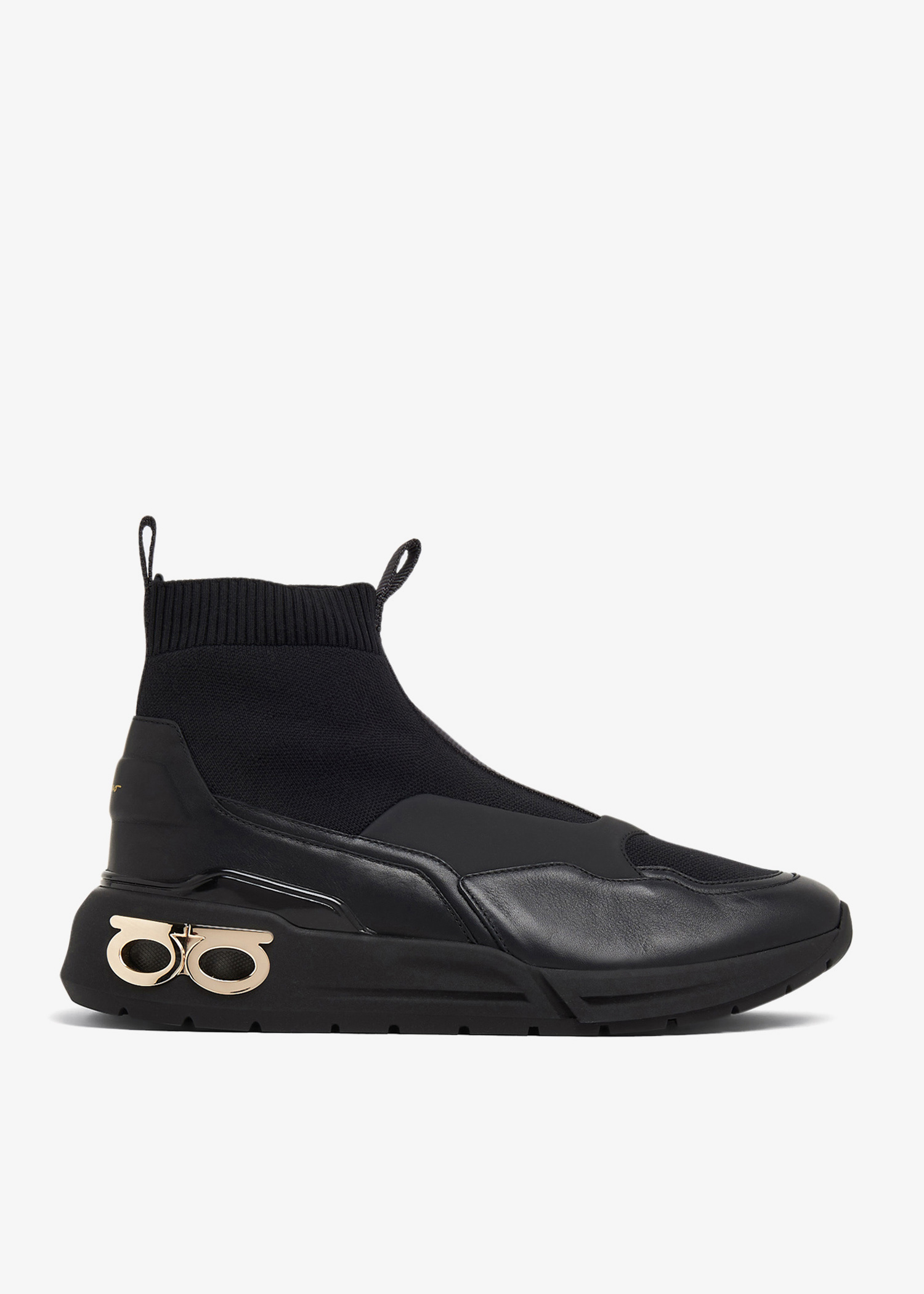 【FERRAGAMO】 Cosma Sock Sneakers FERRAGAMO Cosma Sock High-top Sneakers - POIZON